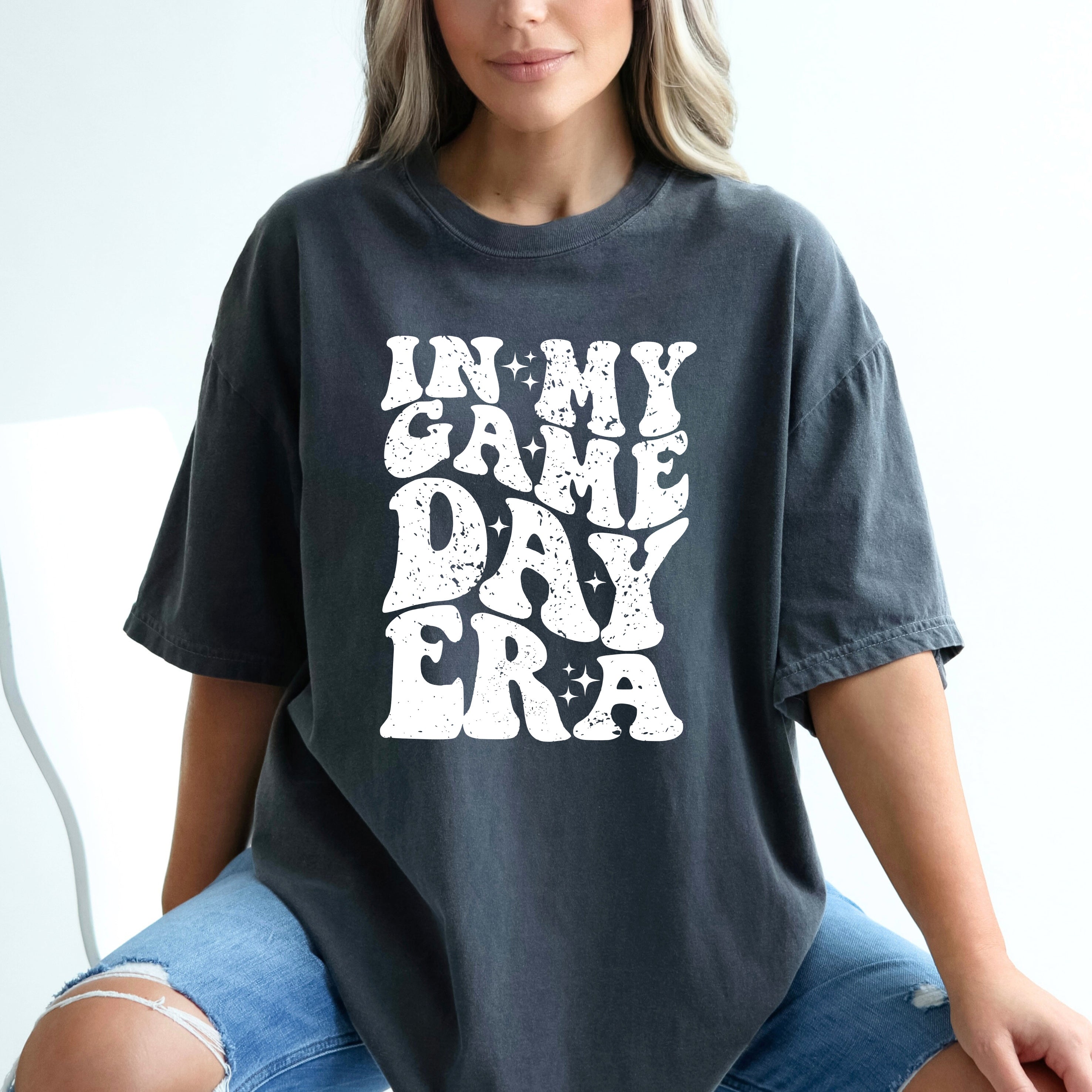 In My Game Day Era | Garment Dyed Tee