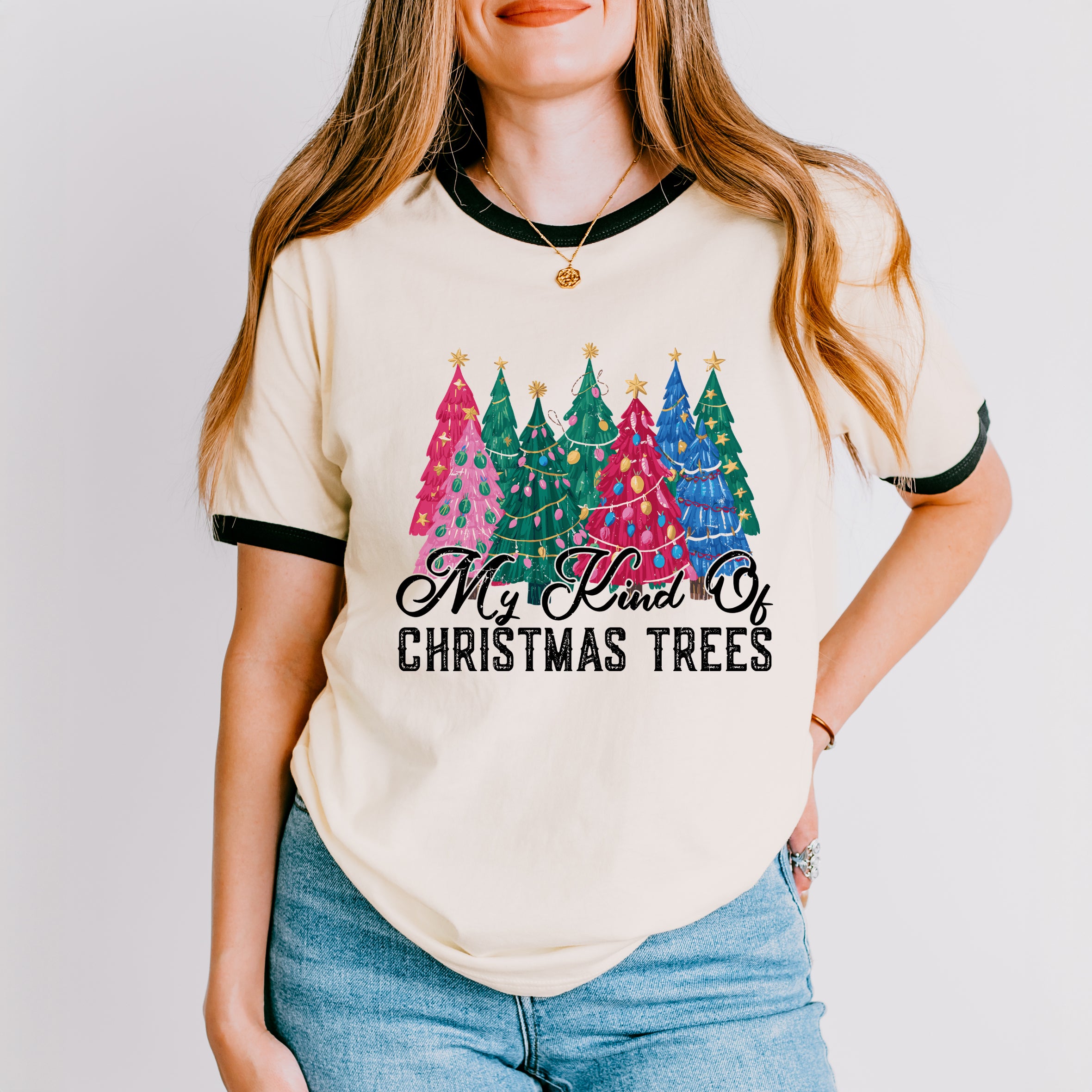 My Kind Of Christmas Trees | Ringer Tee