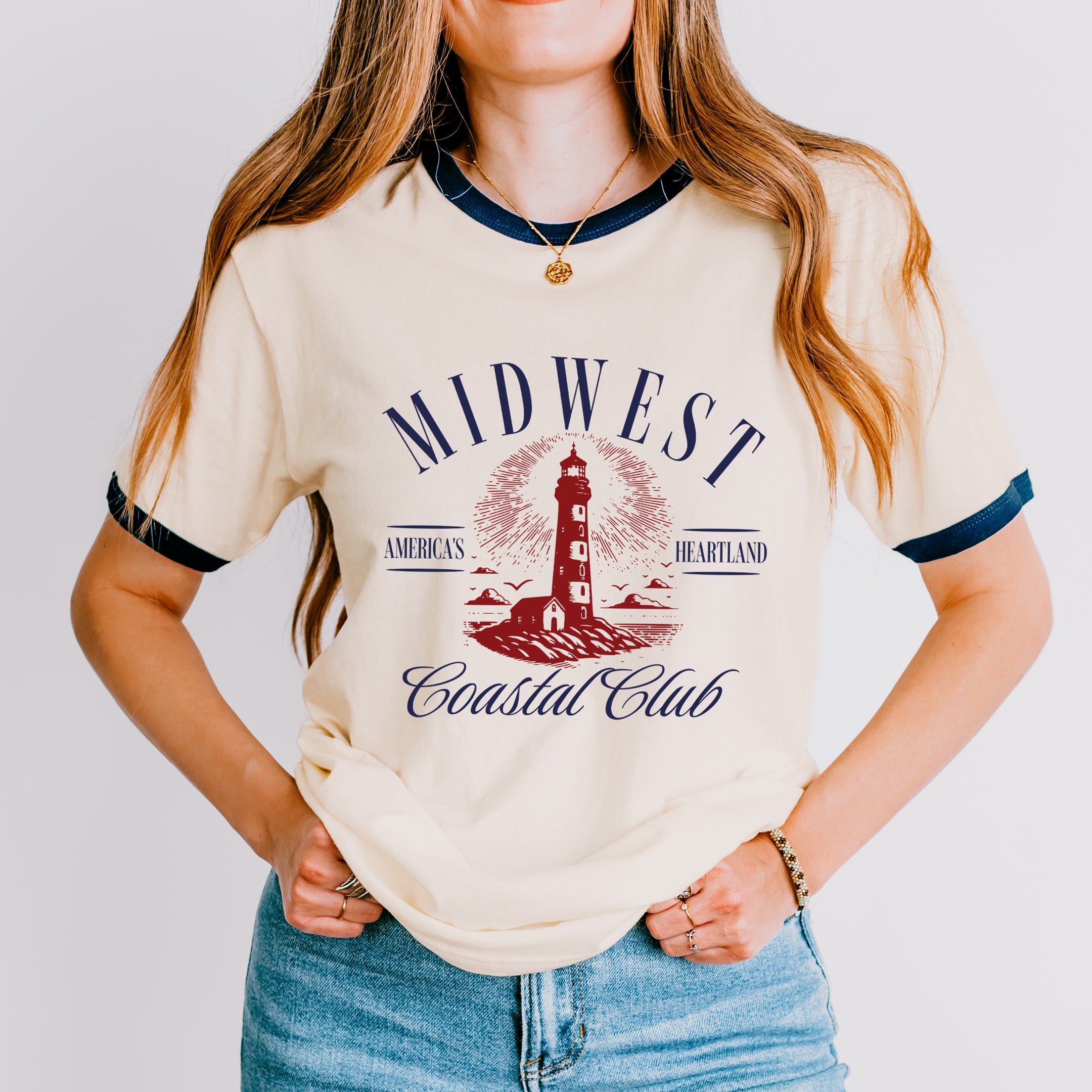 Midwest Coastal Club | Ringer Tee