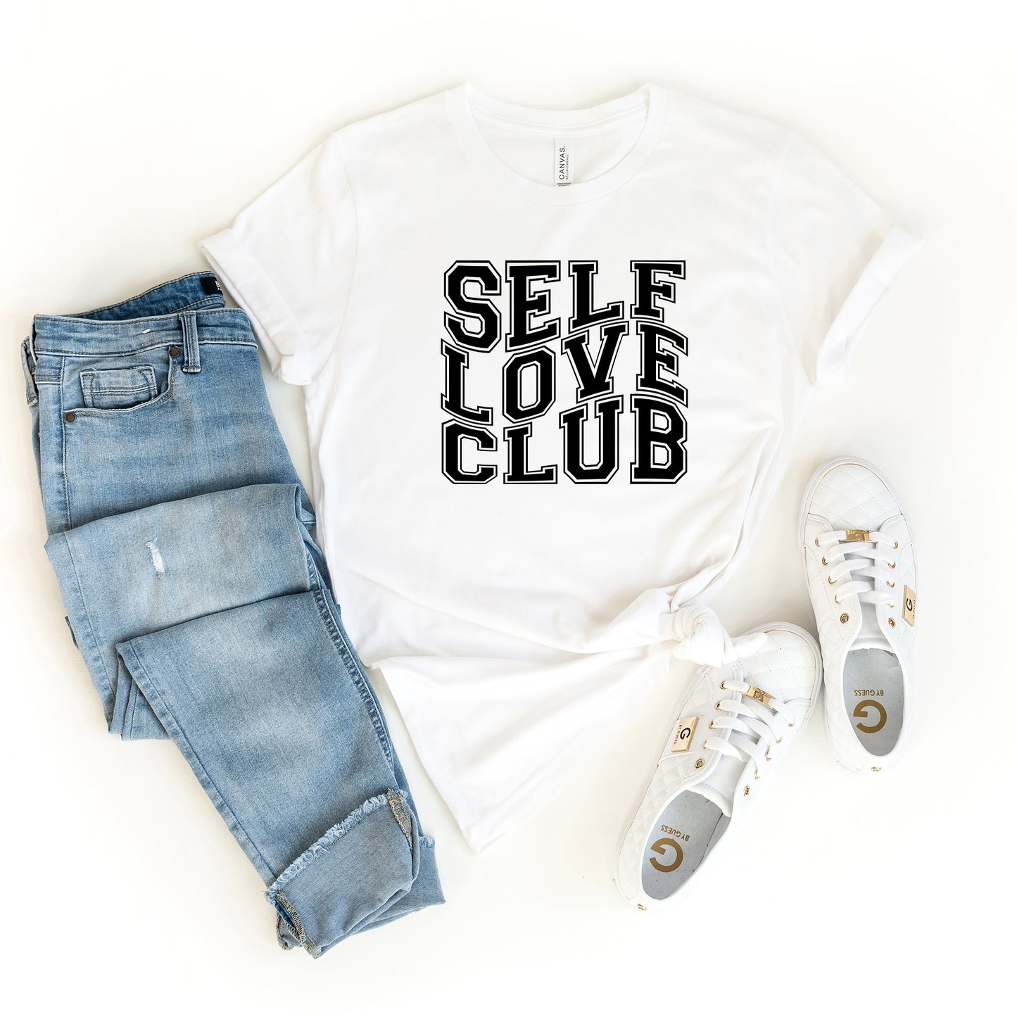Self Love Club Block | Short Sleeve Graphic Tee