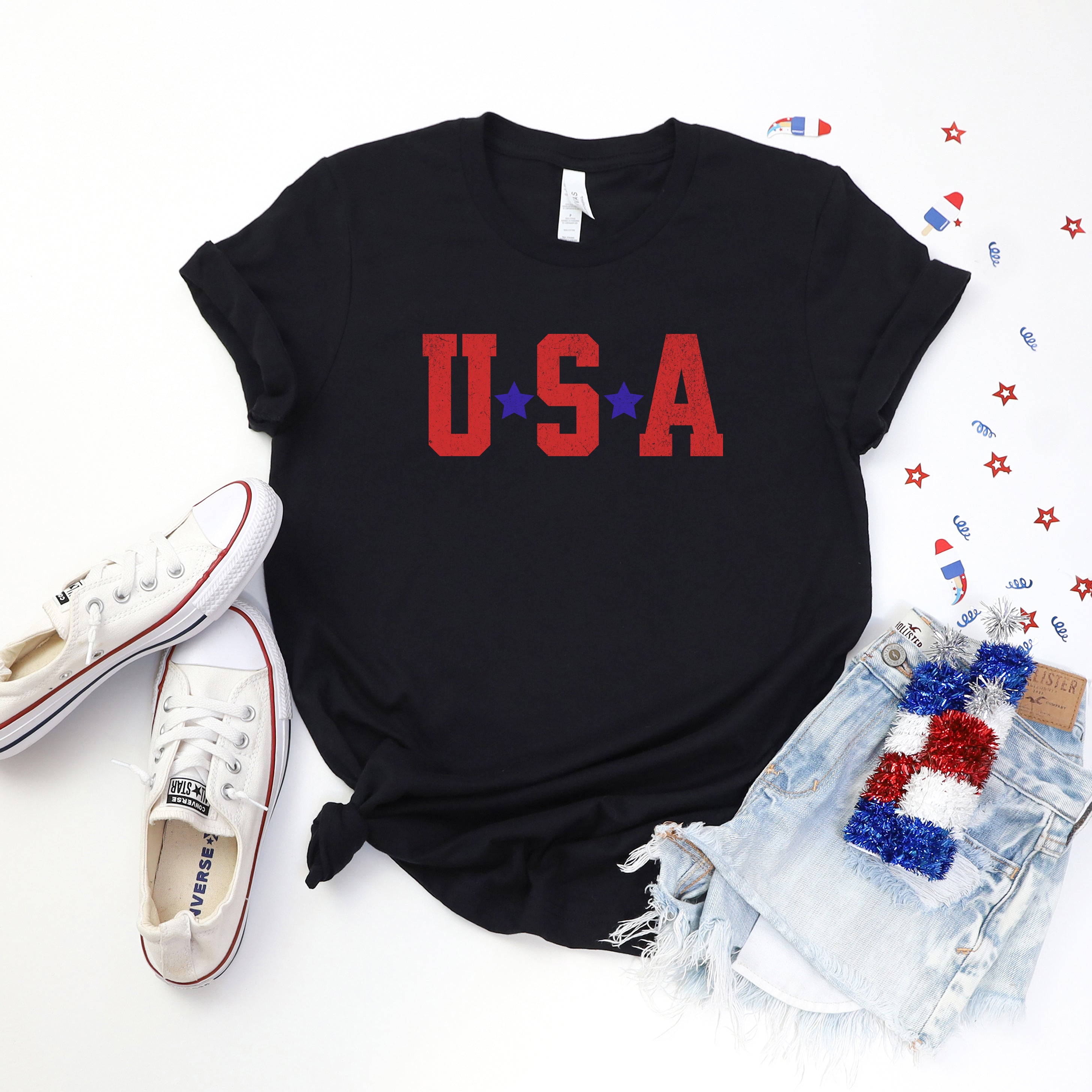 USA Stars | Short Sleeve Graphic Tee
