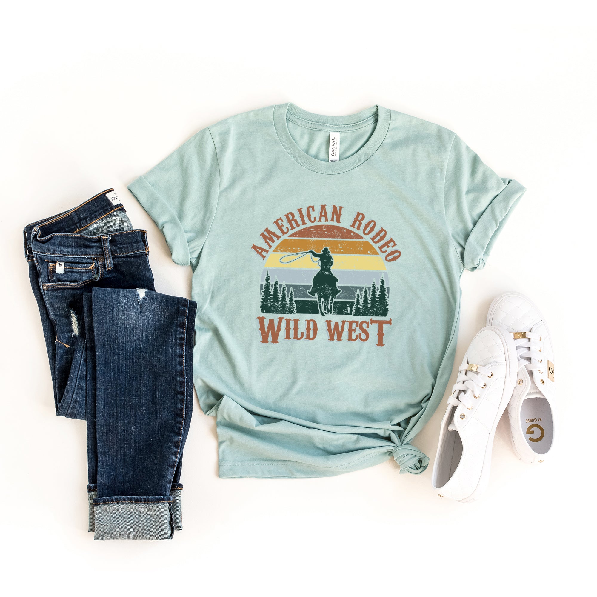 American Rodeo Wild West | Short Sleeve Graphic Tee