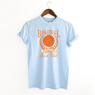 Basketball Sports Club | Garment Dyed Short Sleeve Tee