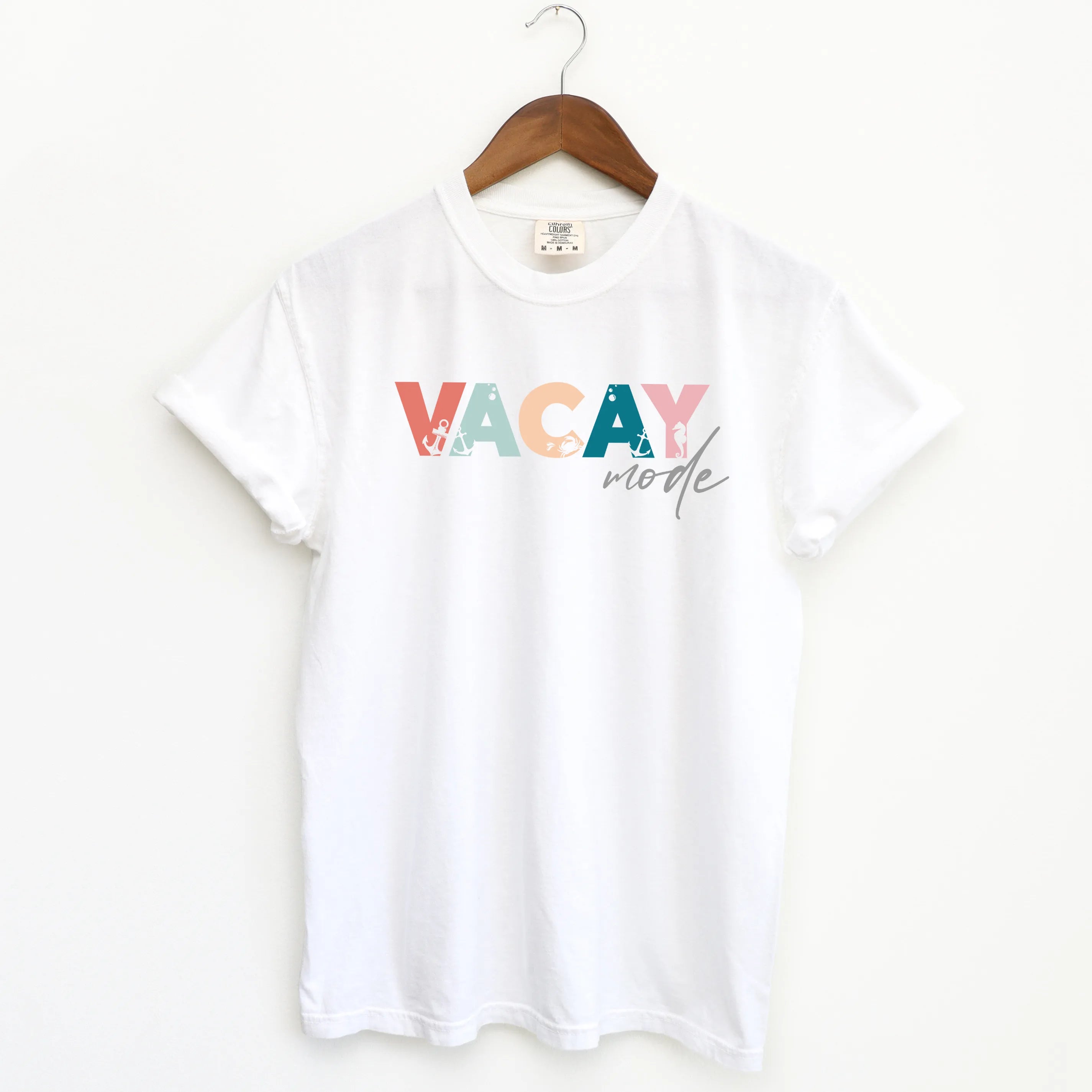 Vacay Mode Colorful | Garment Dyed Short Sleeve Tee