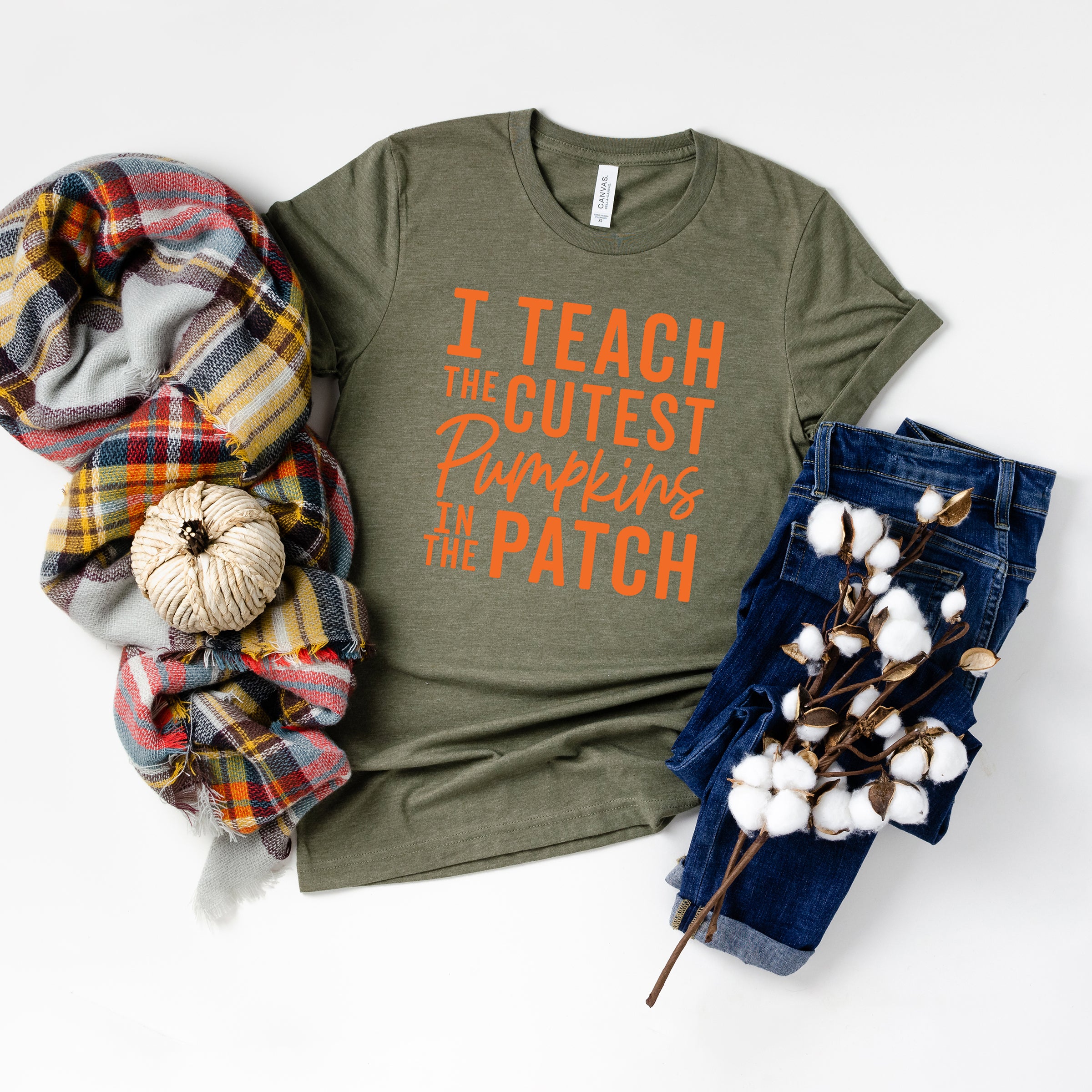I Teach the Cutest Pumpkins in the Patch | Short Sleeve Graphic Tee