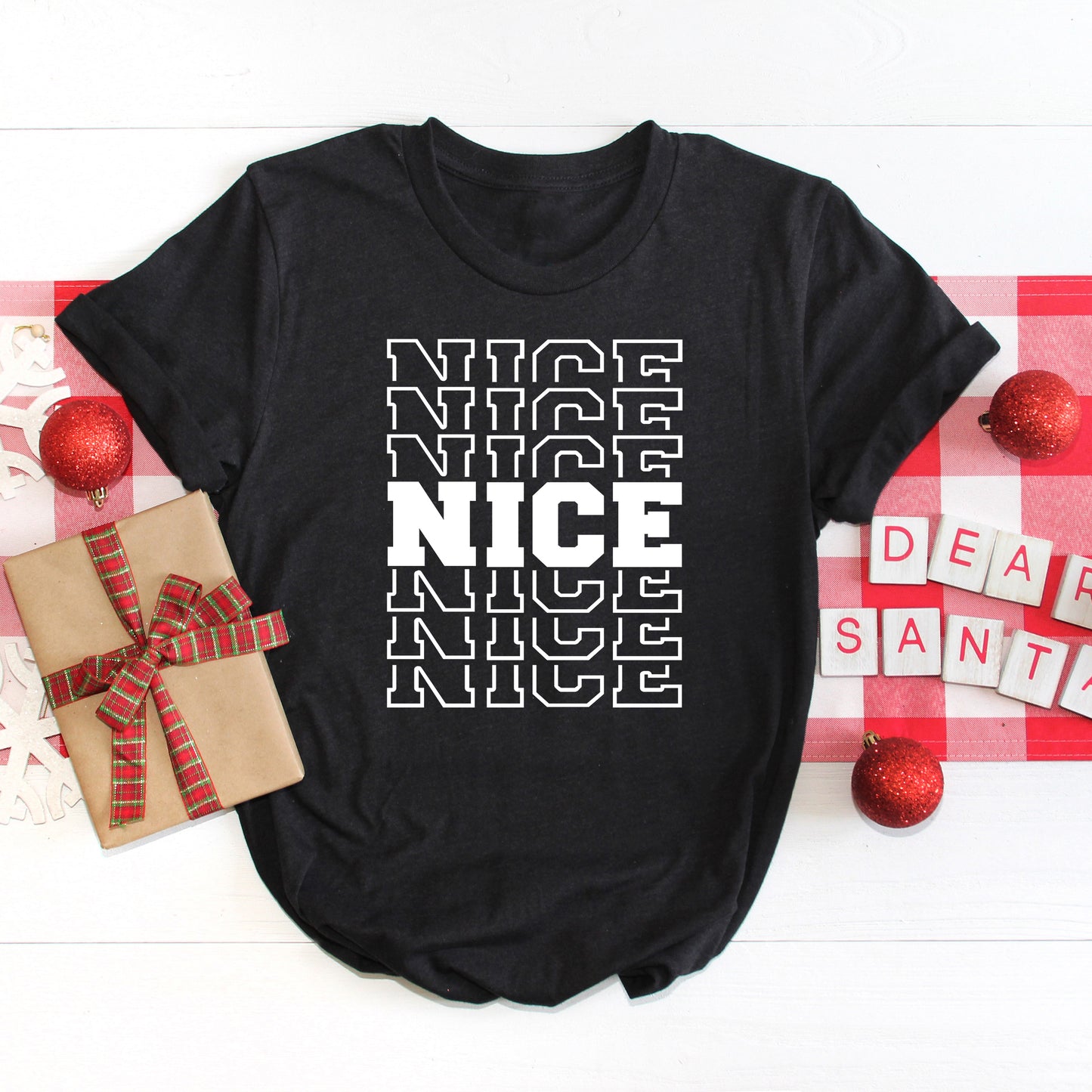Nice Stacked | Short Sleeve Crew Neck