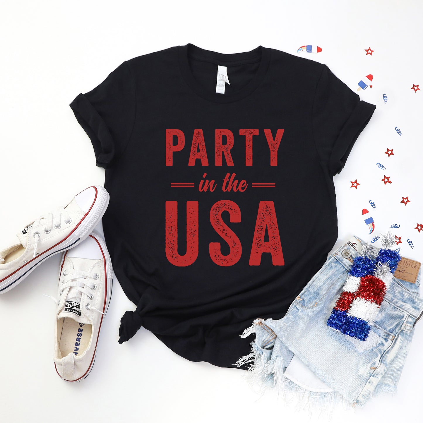 Party in the USA | Short Sleeve Graphic Tee