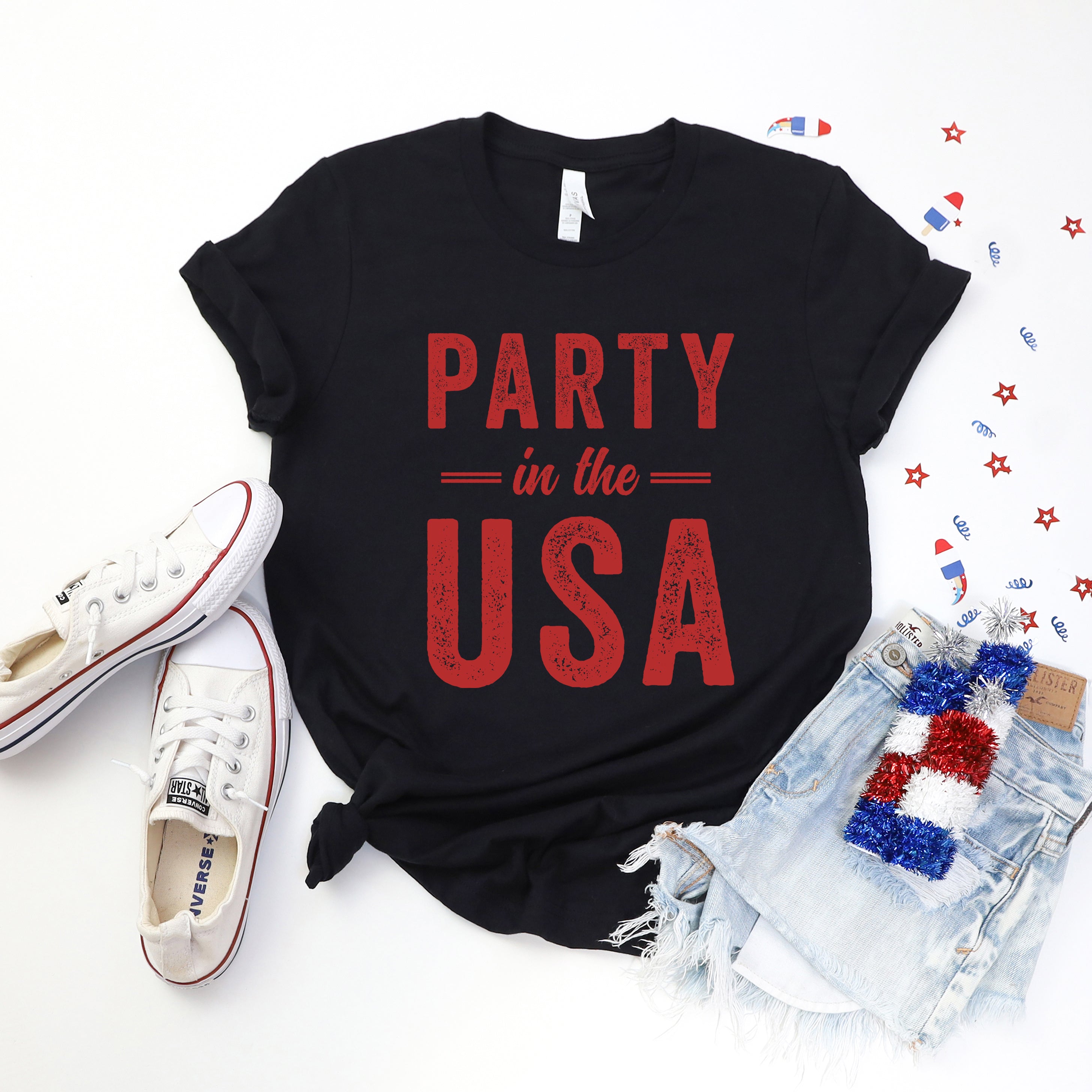 Party in the USA | Short Sleeve Graphic Tee
