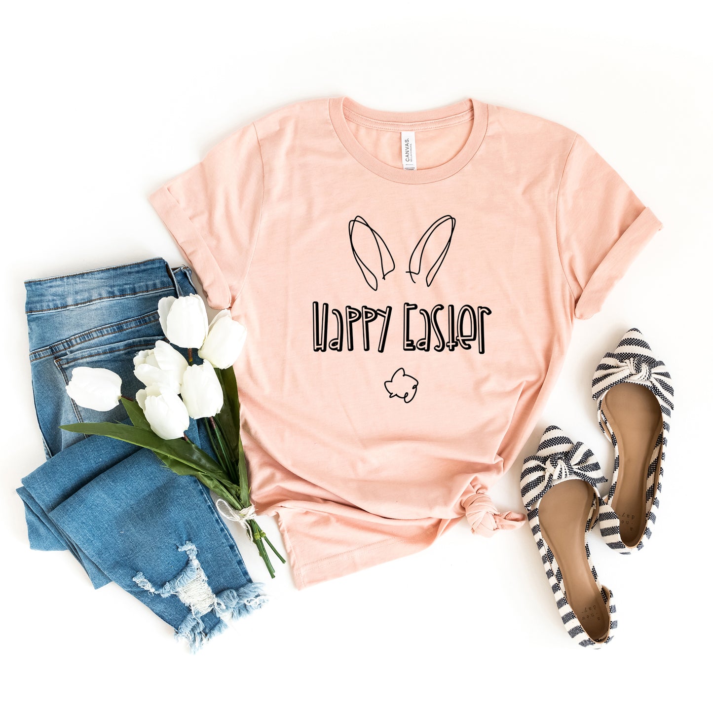 Happy Easter | Short Sleeve Graphic Tee