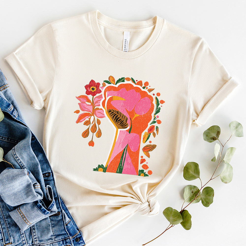 Blooming Strength | Short Sleeve Graphic Tee