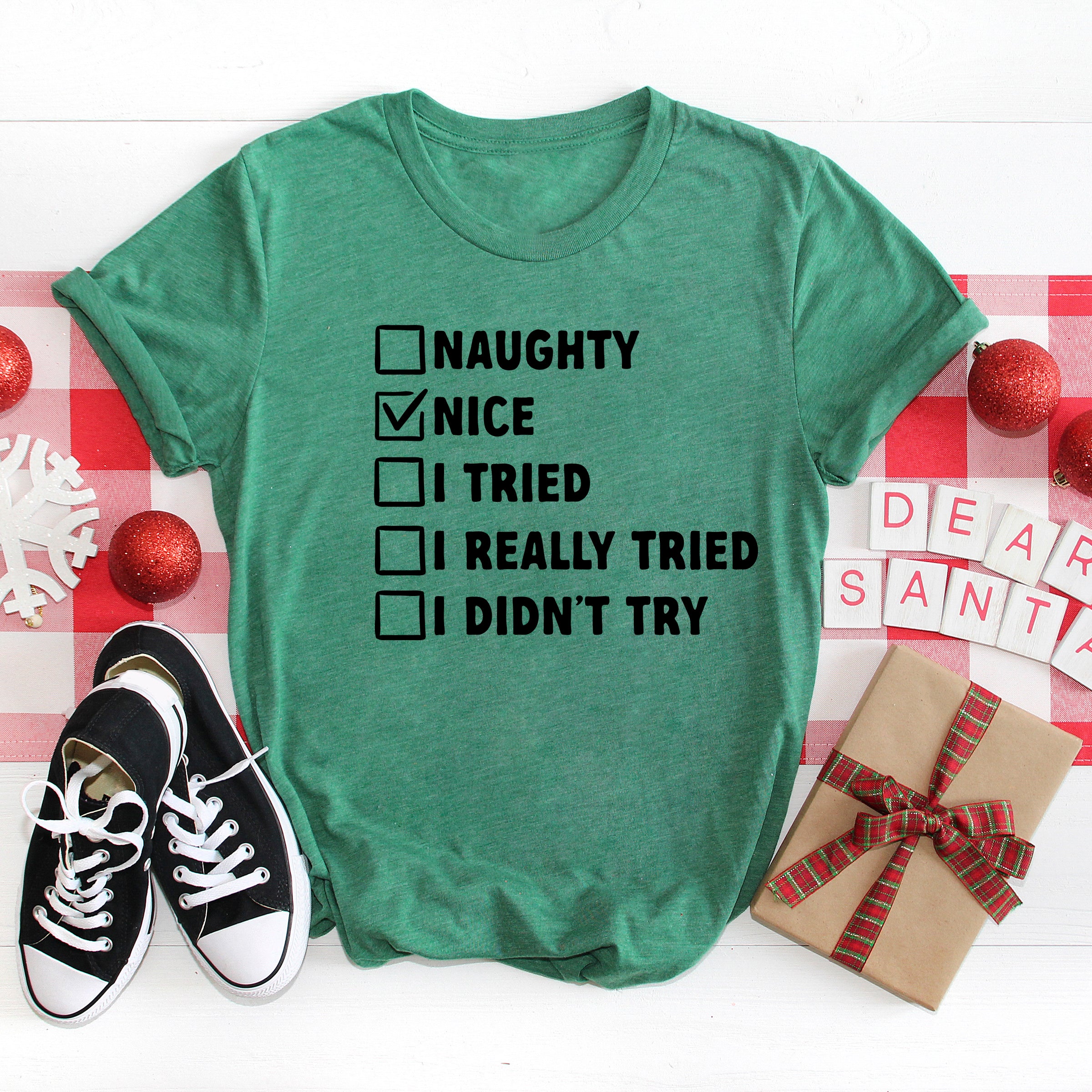 Nice-Nice List | Short Sleeve Graphic Tee