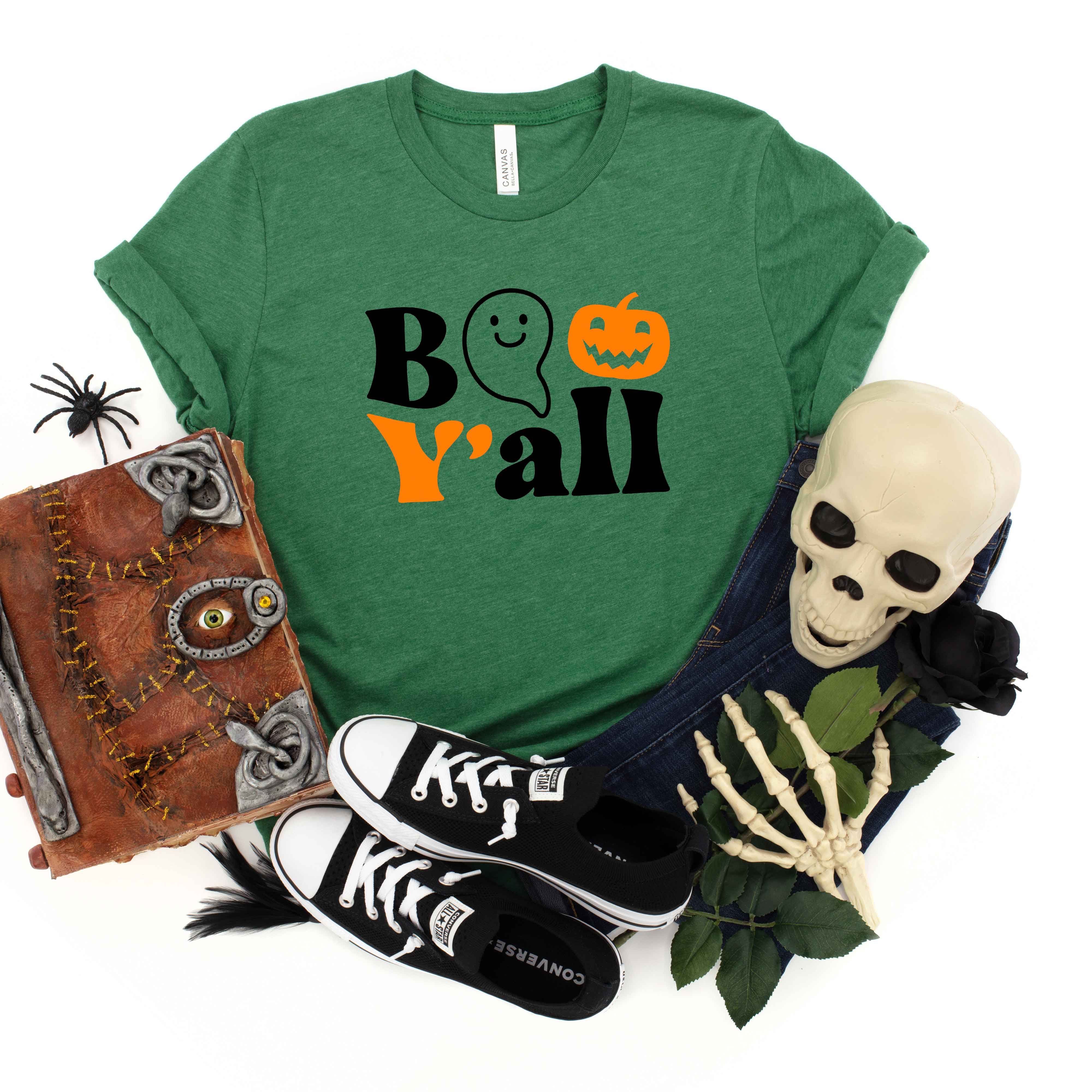 Boo Y'all | Short Sleeve Crew Neck