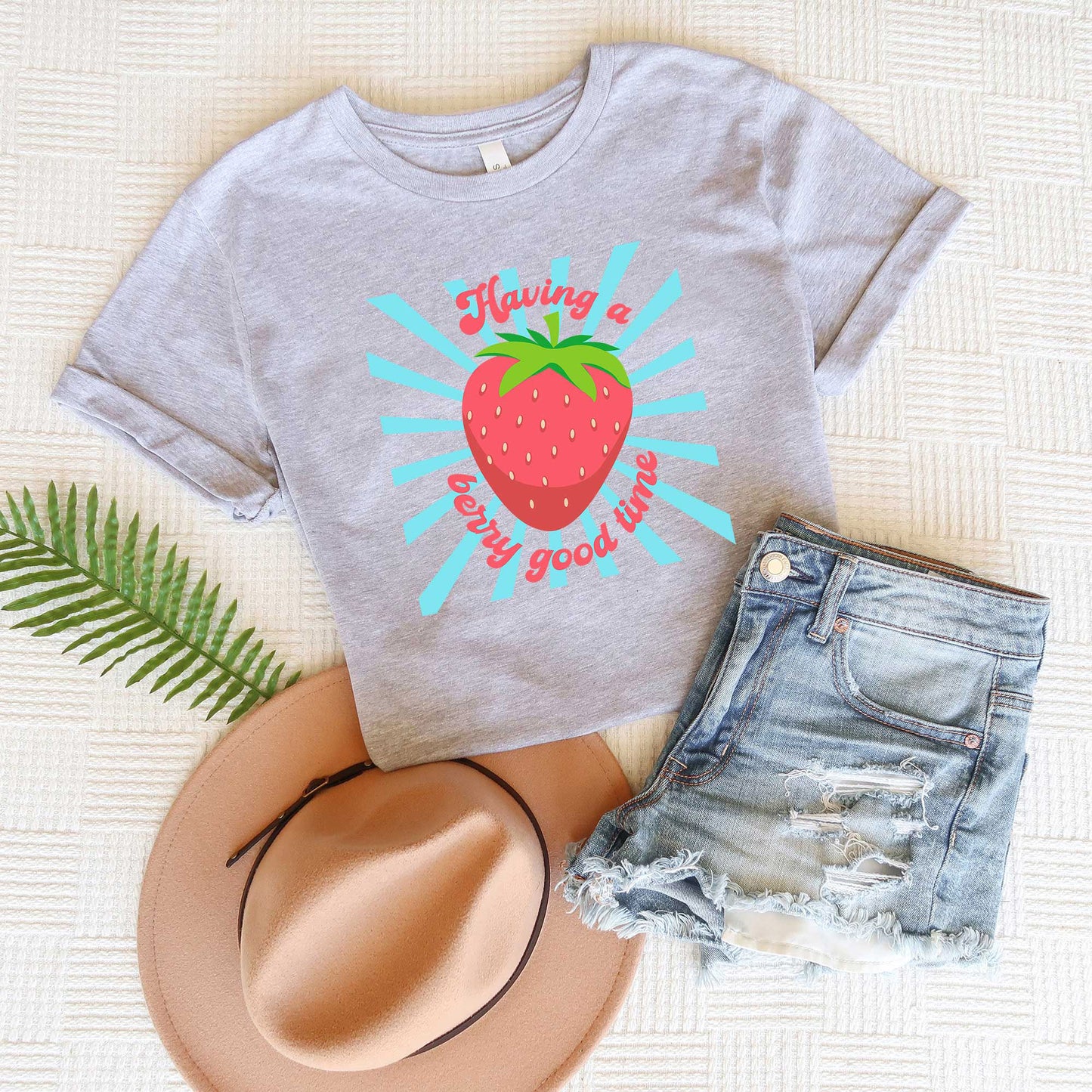 Having A Berry Good Time | Short Sleeve Graphic Tee