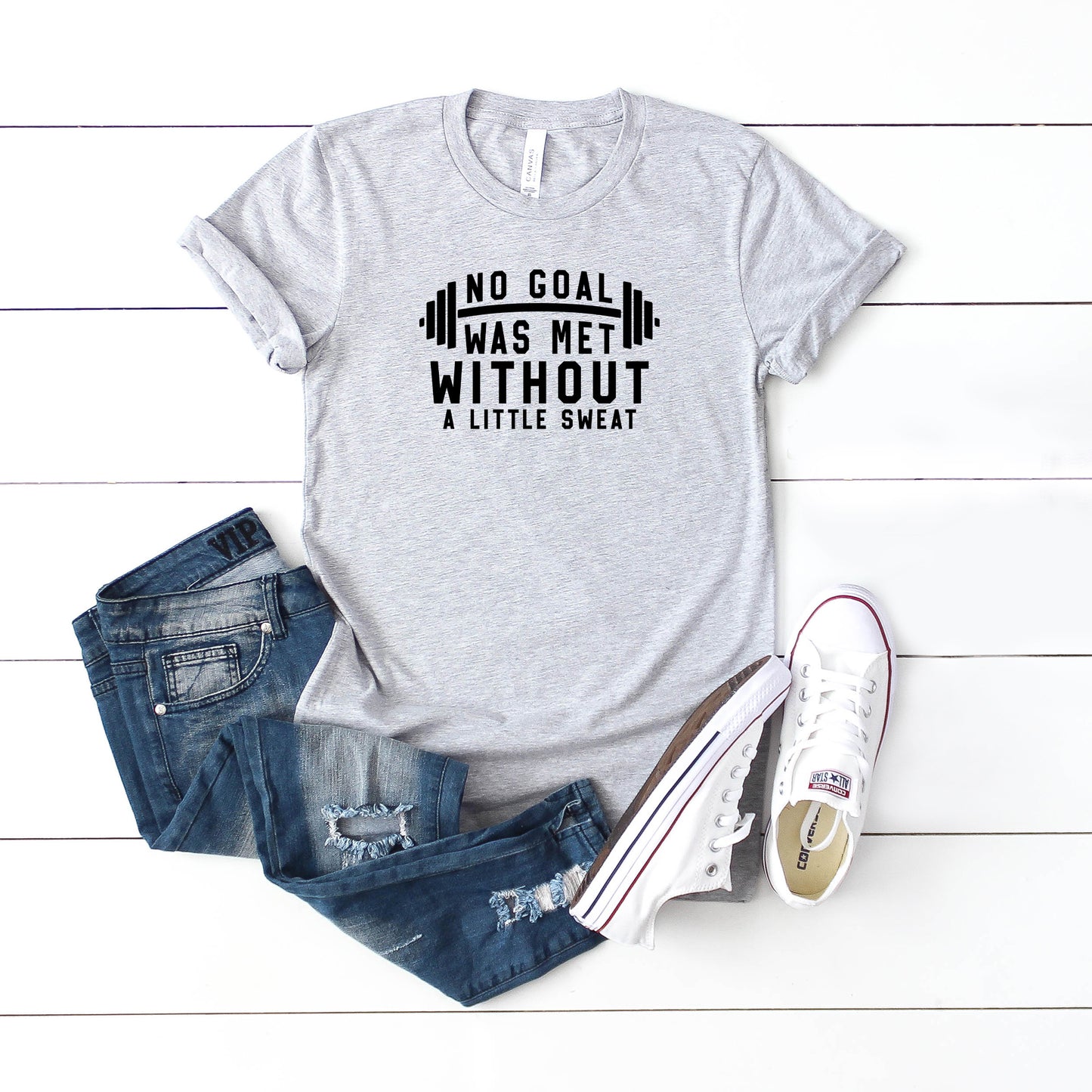 Goal Met Sweat | Short Sleeve Graphic Tee
