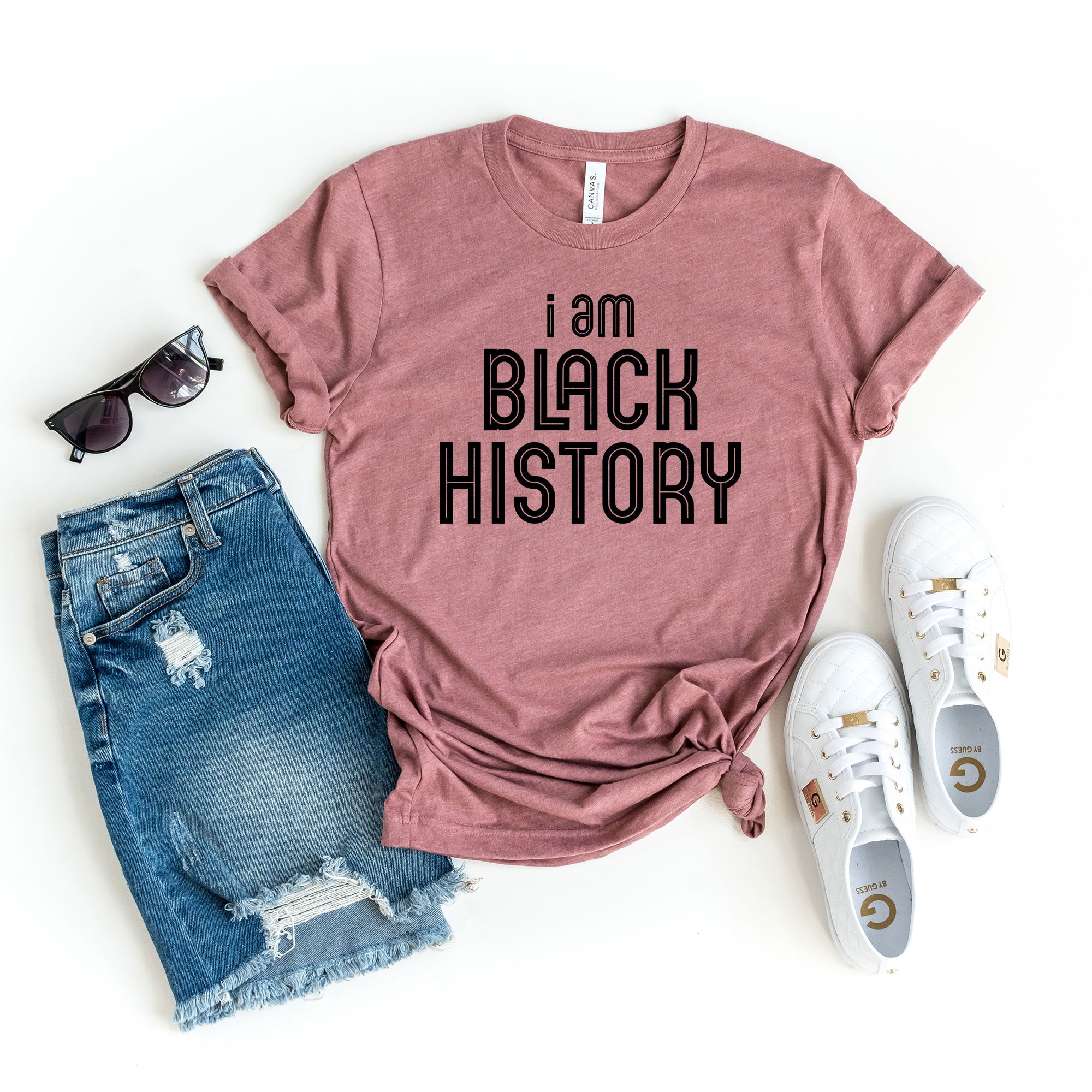 I Am Black History | Short Sleeve Graphic Tee