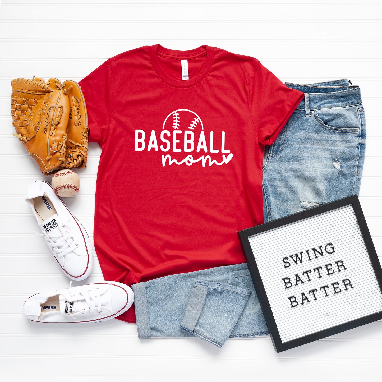 Baseball Mom Ball | Short Sleeve Graphic Tee