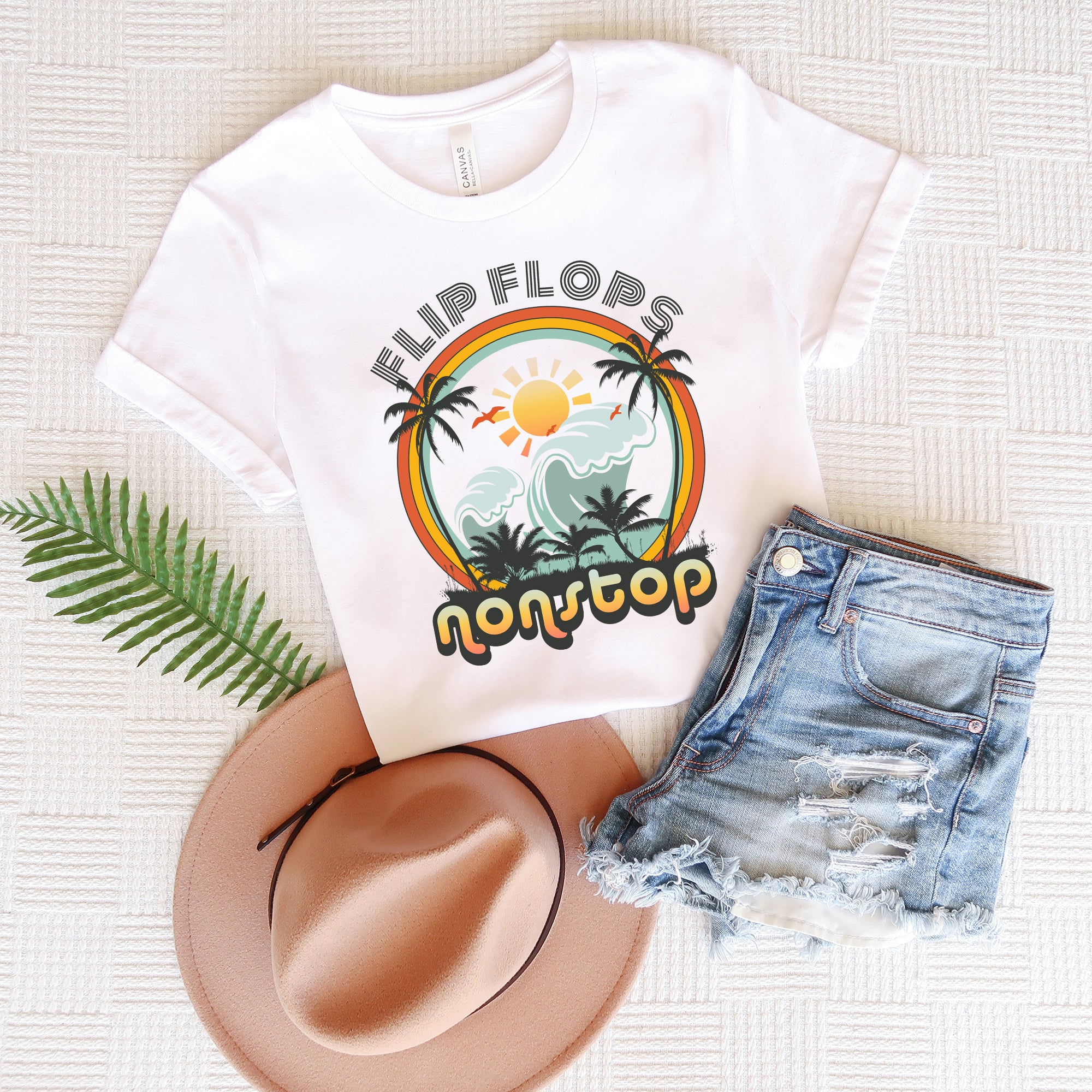 Flip Flops Nonstop | Short Sleeve Graphic Tee