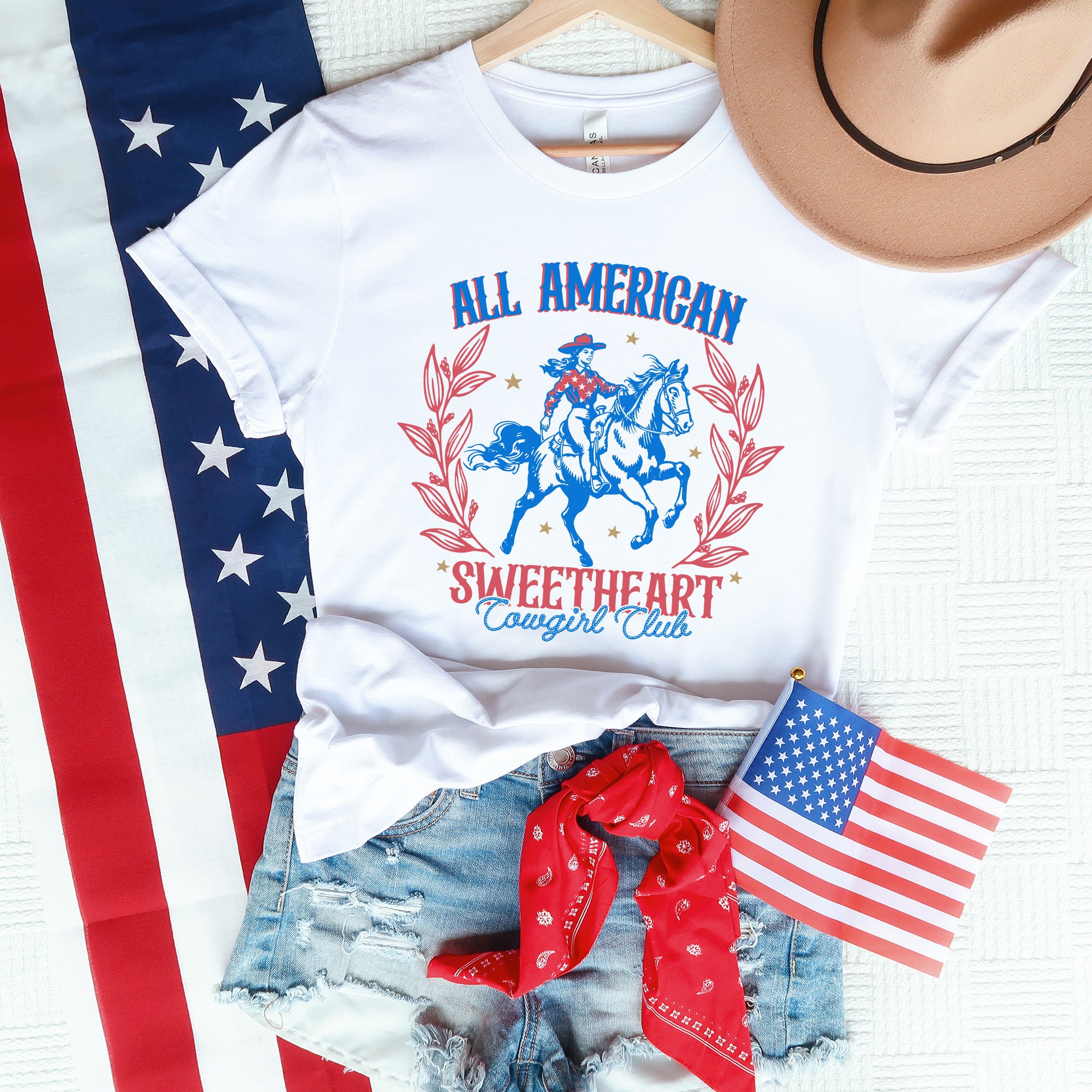 All American Sweetheart | Short Sleeve Graphic Tee