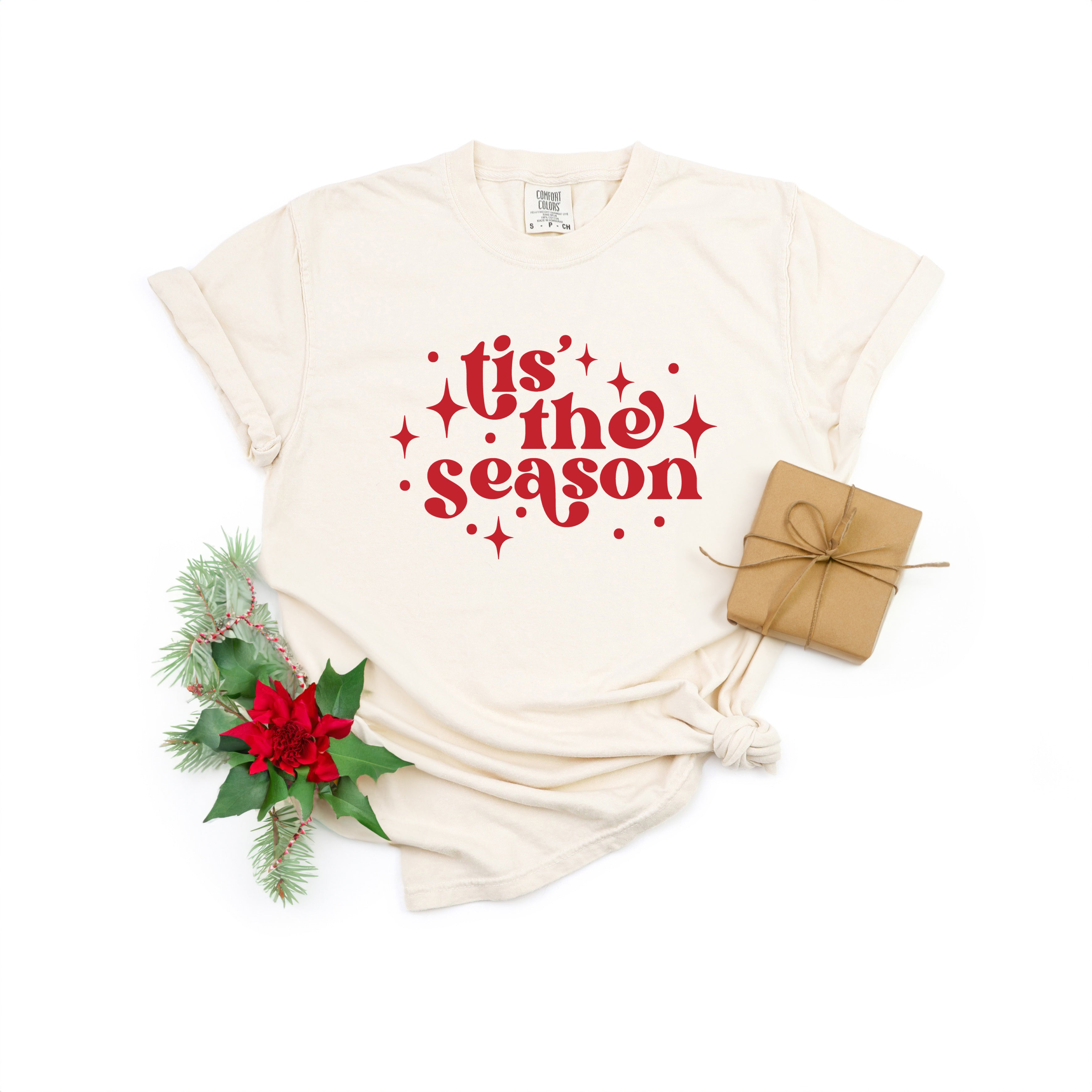 Whimsical Tis The Season | Garment Dyed Tee
