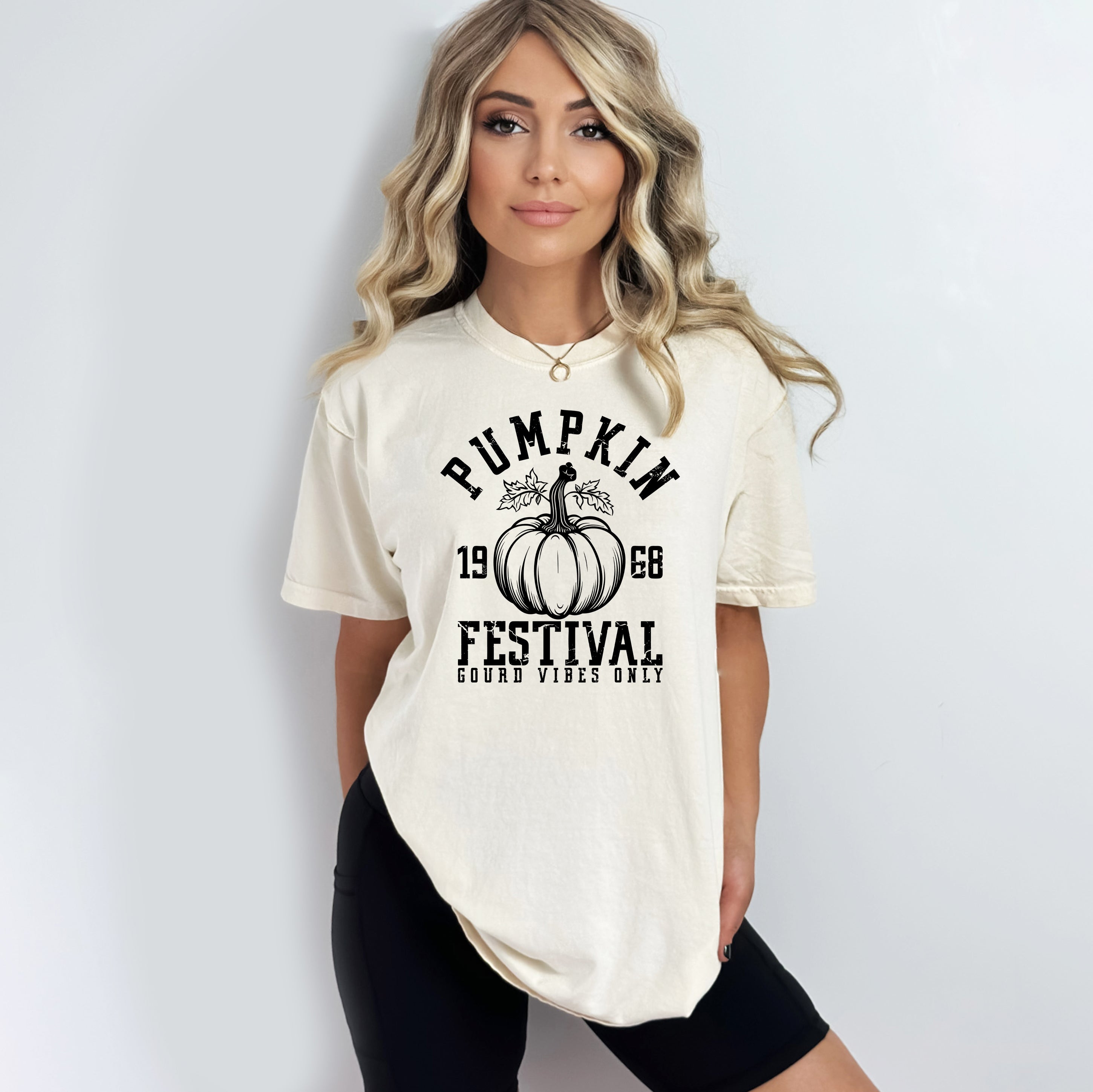 Pumpkin Festival | Garment Dyed Short Sleeve Tee