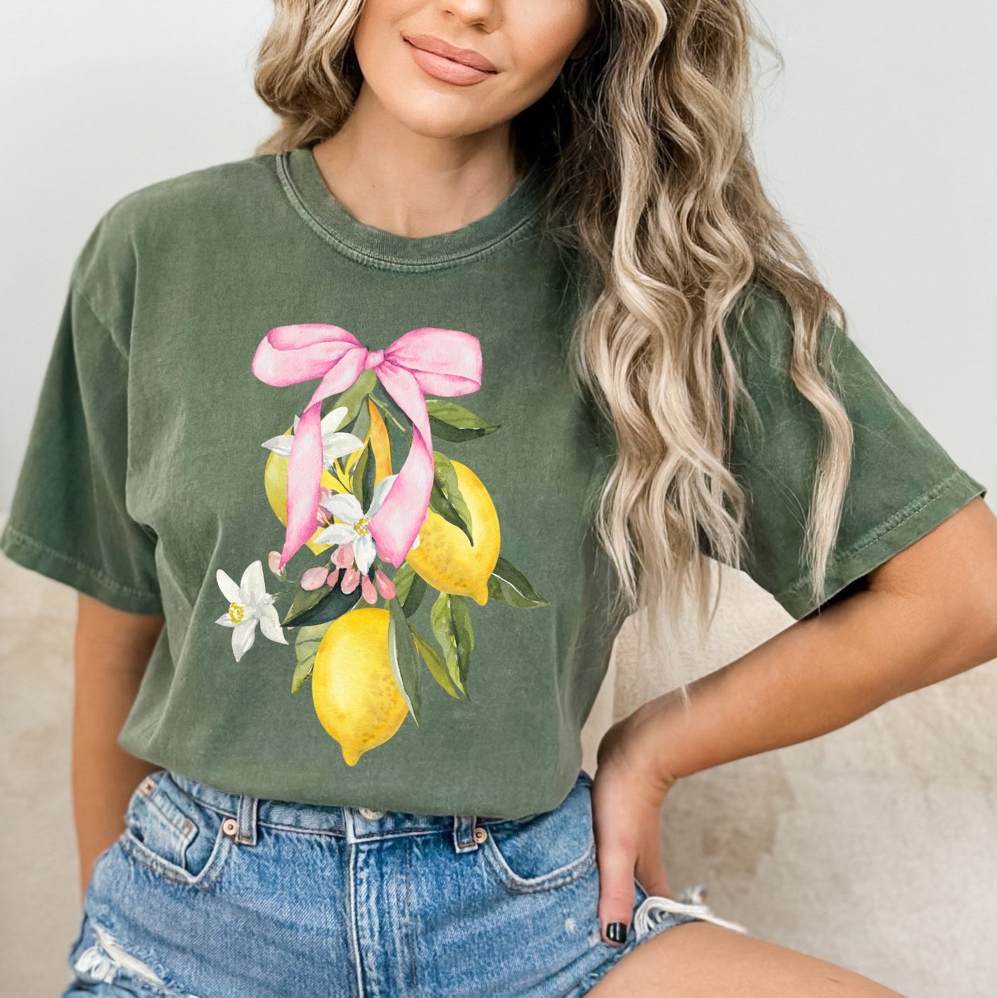 Coquette Lemon Bundle | Garment Dyed Tee