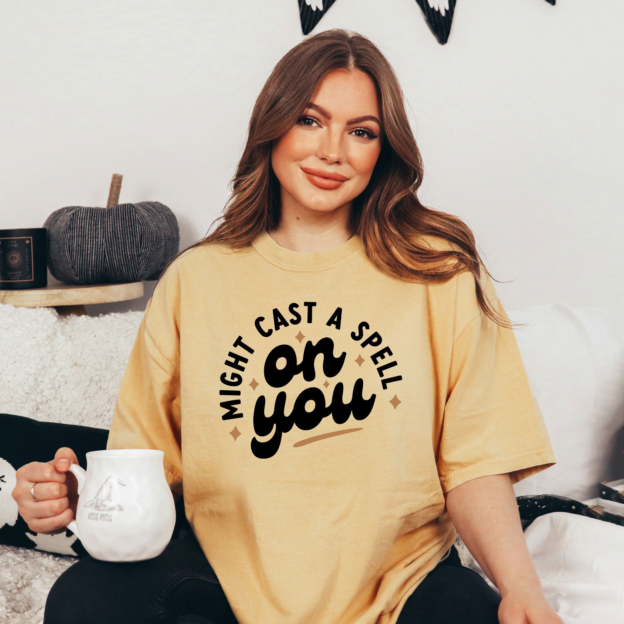 Might Cast A Spell On You | Garment Dyed Short Sleeve Tee