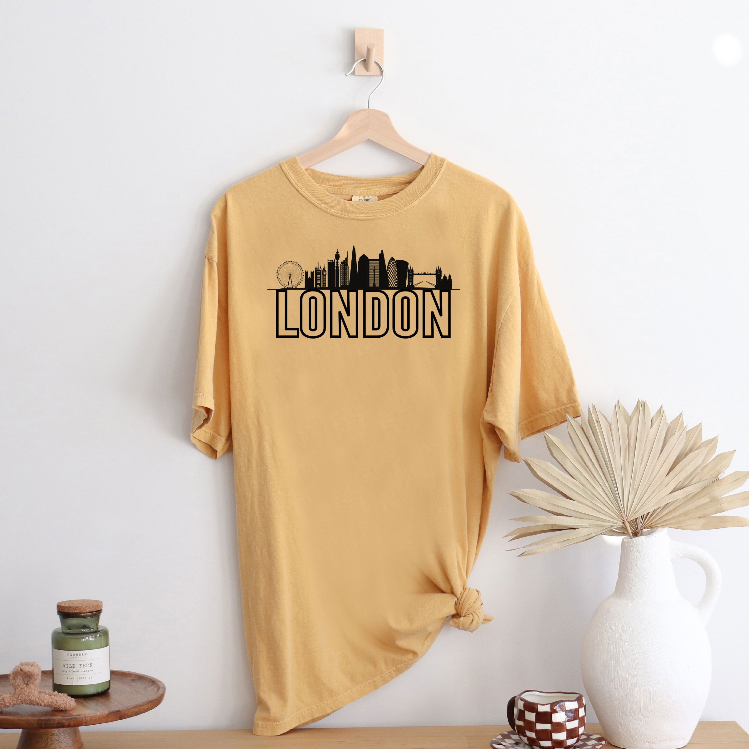 London Buildings | Garment Dyed Tee
