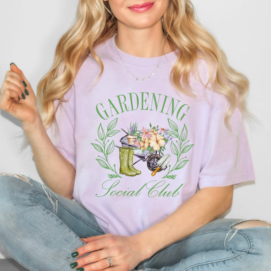 Gardening Social Club | Garment Dyed Short Sleeve Tee