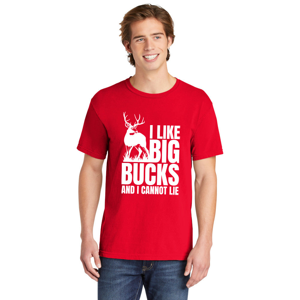 I Like Big Bucks | Men's Garment Dyed Tee