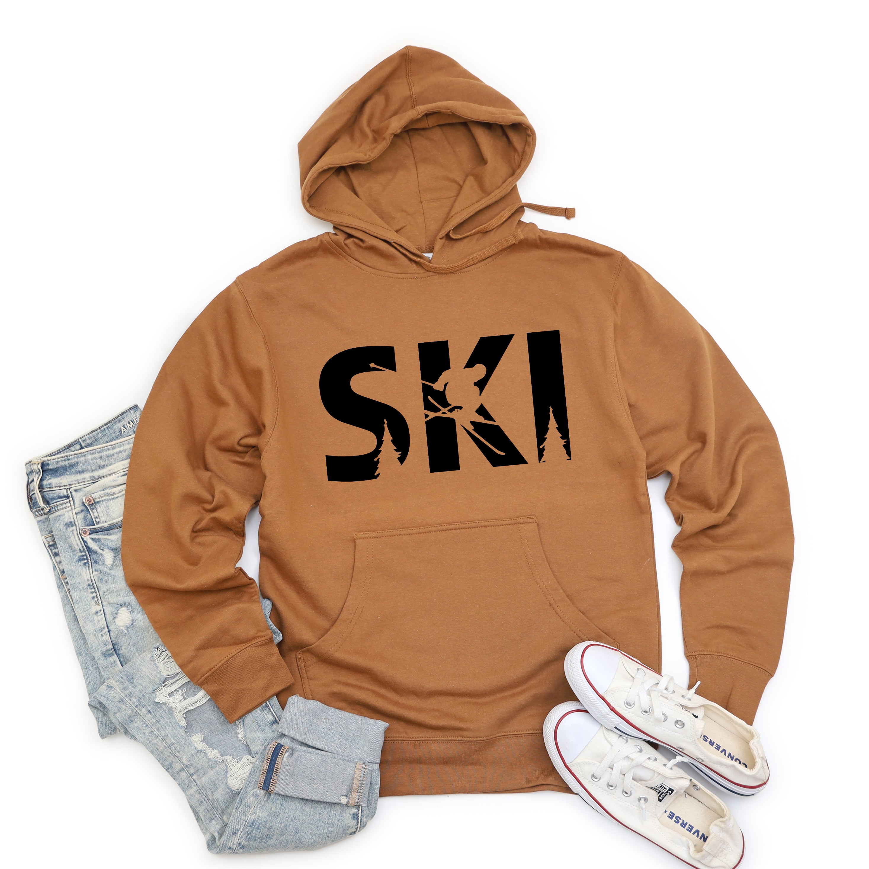 Ski With Trees | Hoodie