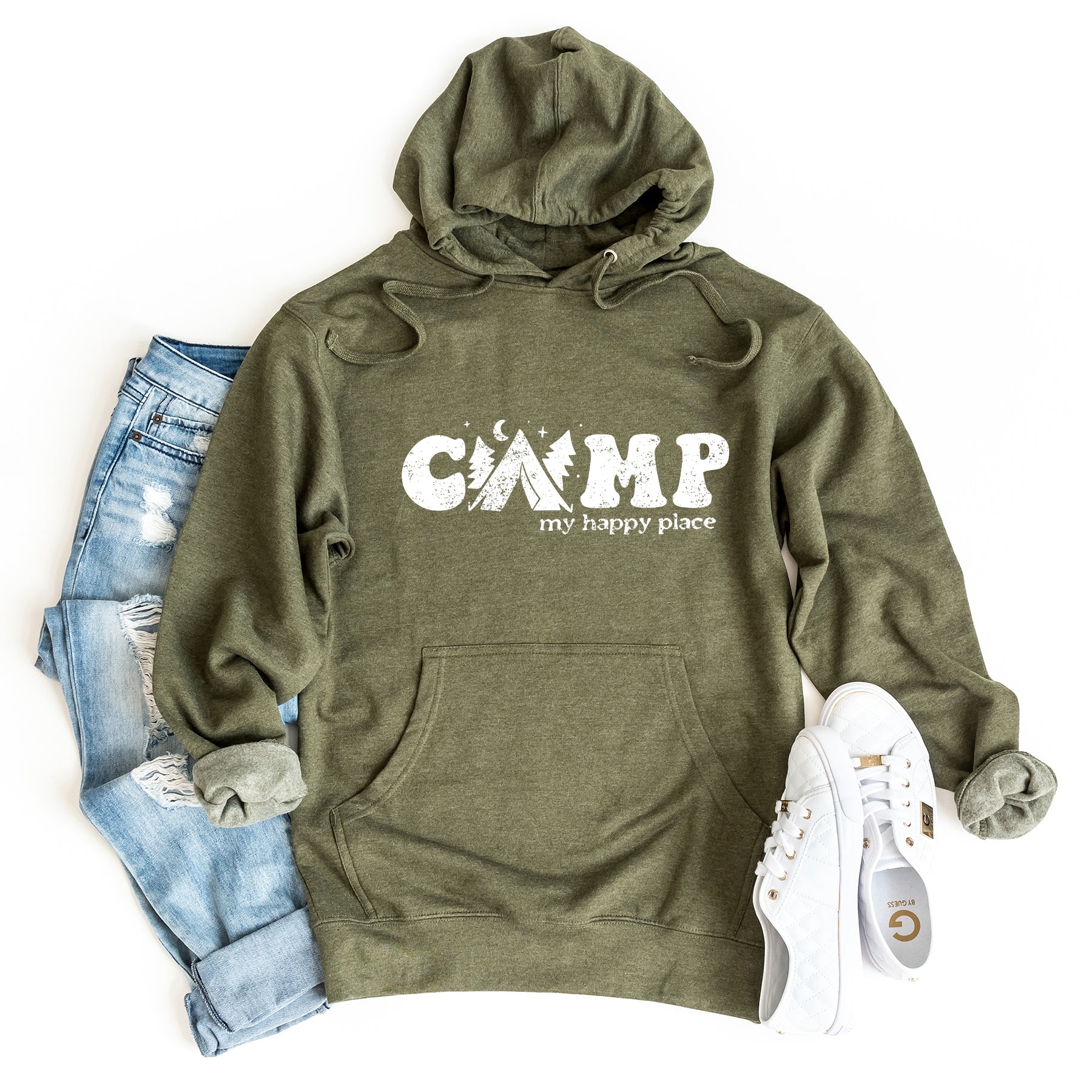 Camp My Happy Place | Hoodie