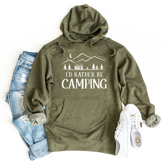 Rather Be Camping Camper | Graphic Hoodie