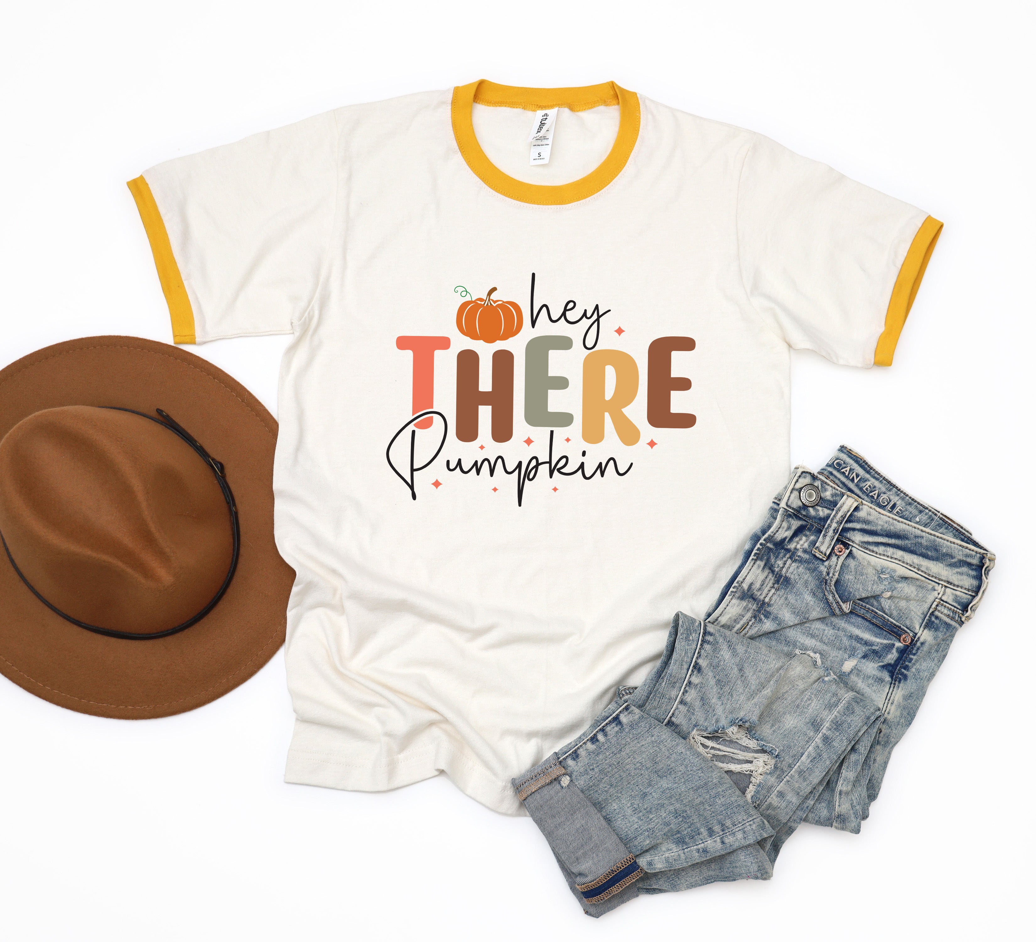 Hey There Pumpkin | Ringer Tee