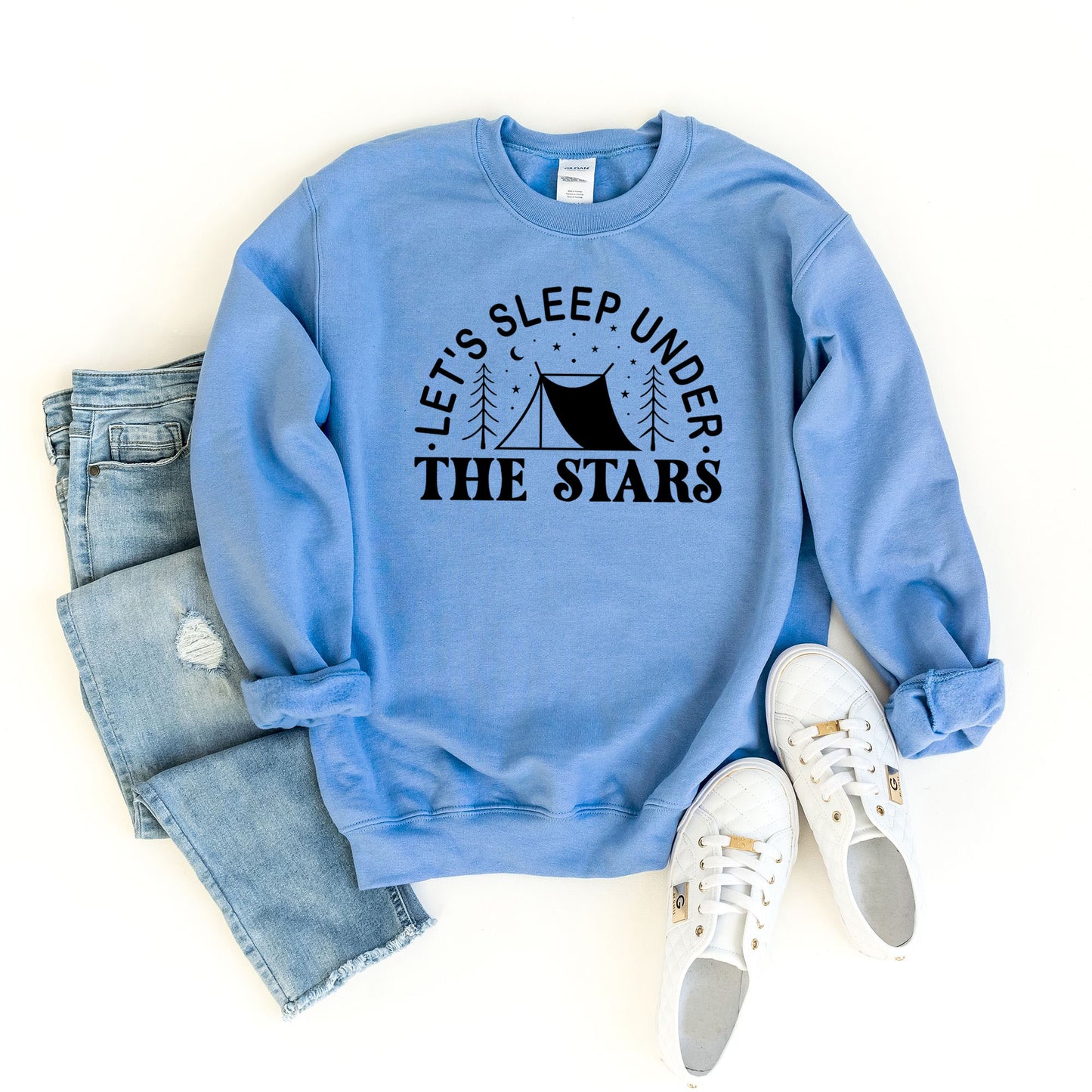 Let's Sleep Under The Stars Tent | Sweatshirt