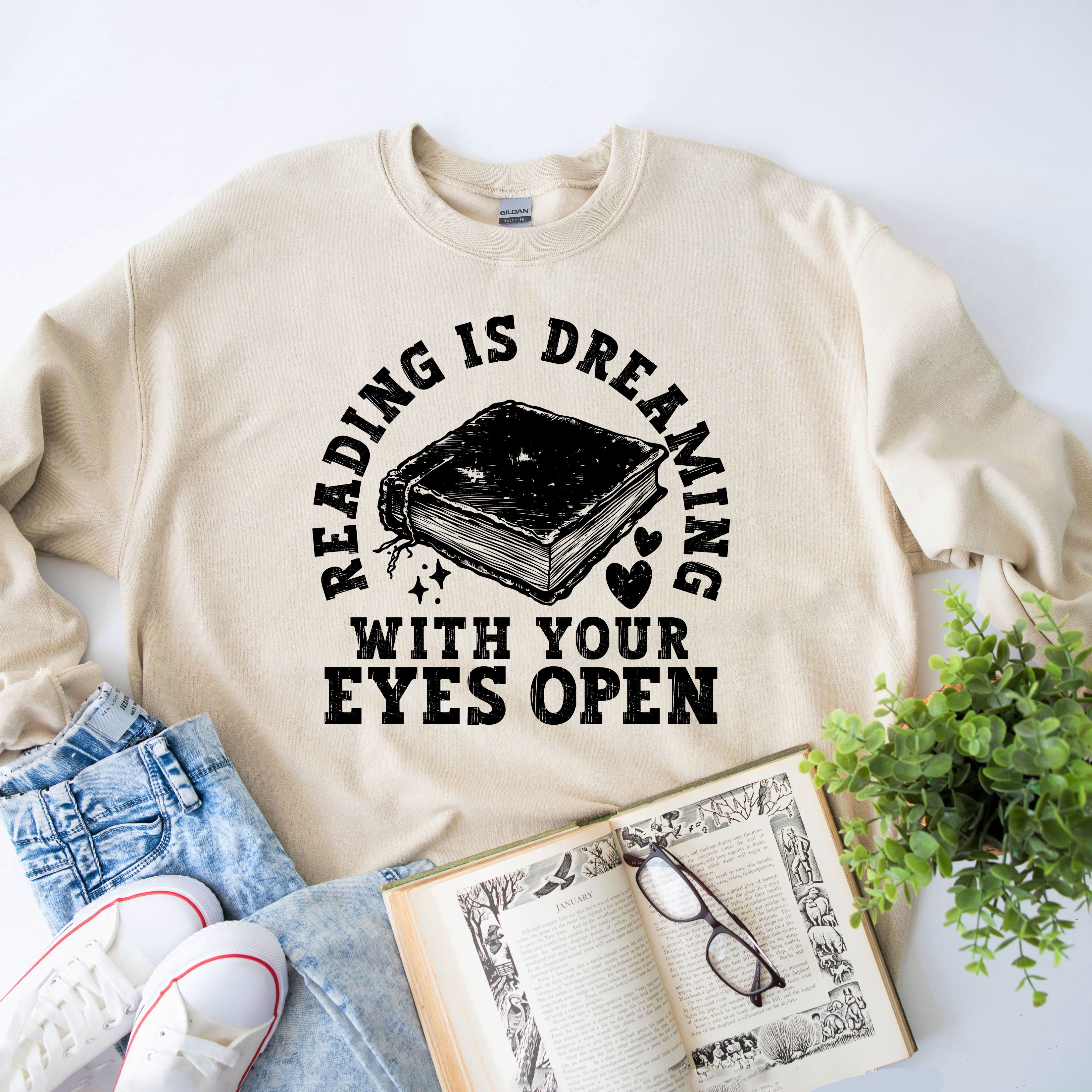 Reading Is Dreaming | Sweatshirt