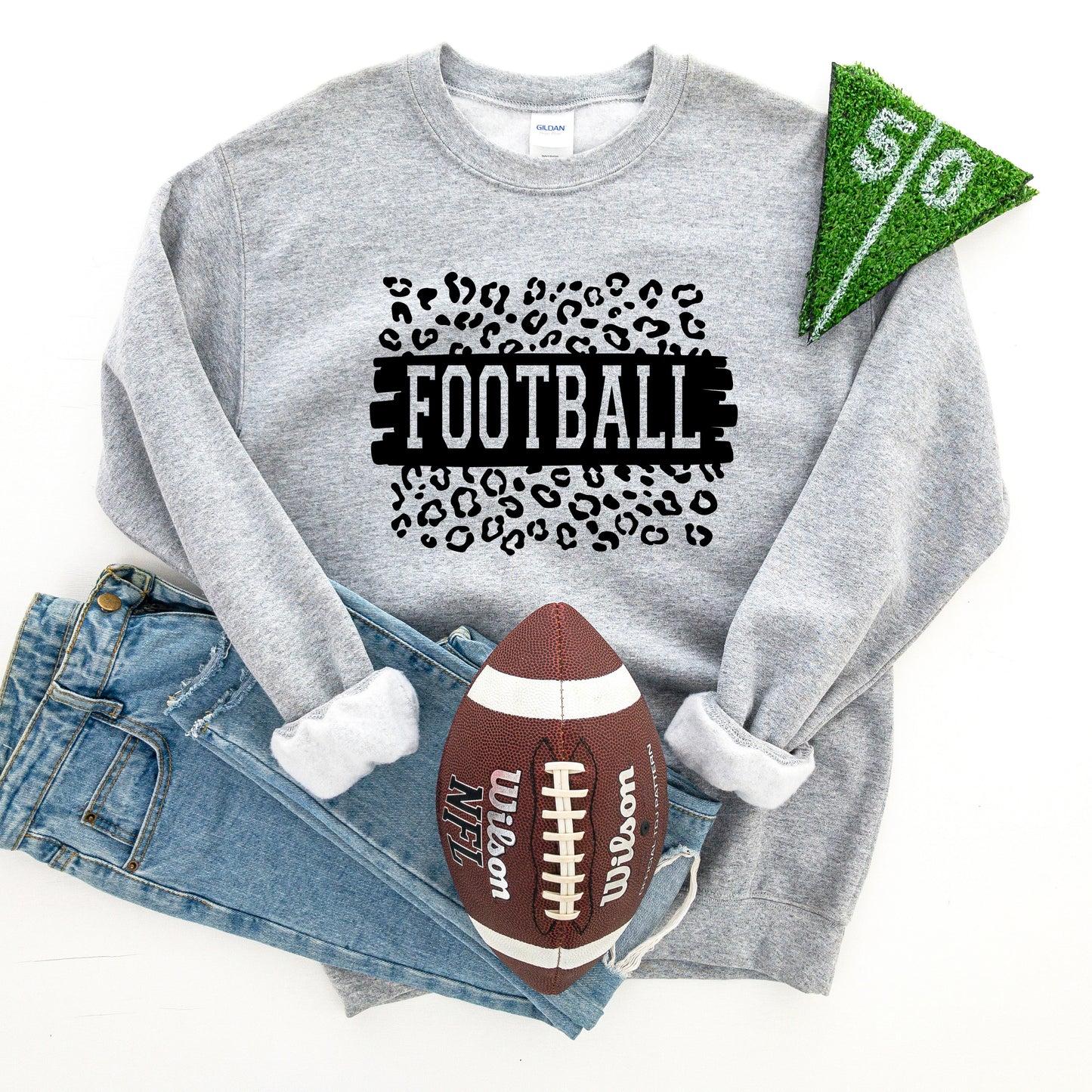 Football Leopard | Sweatshirt
