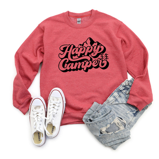Happy Camper Mountain | Sweatshirt