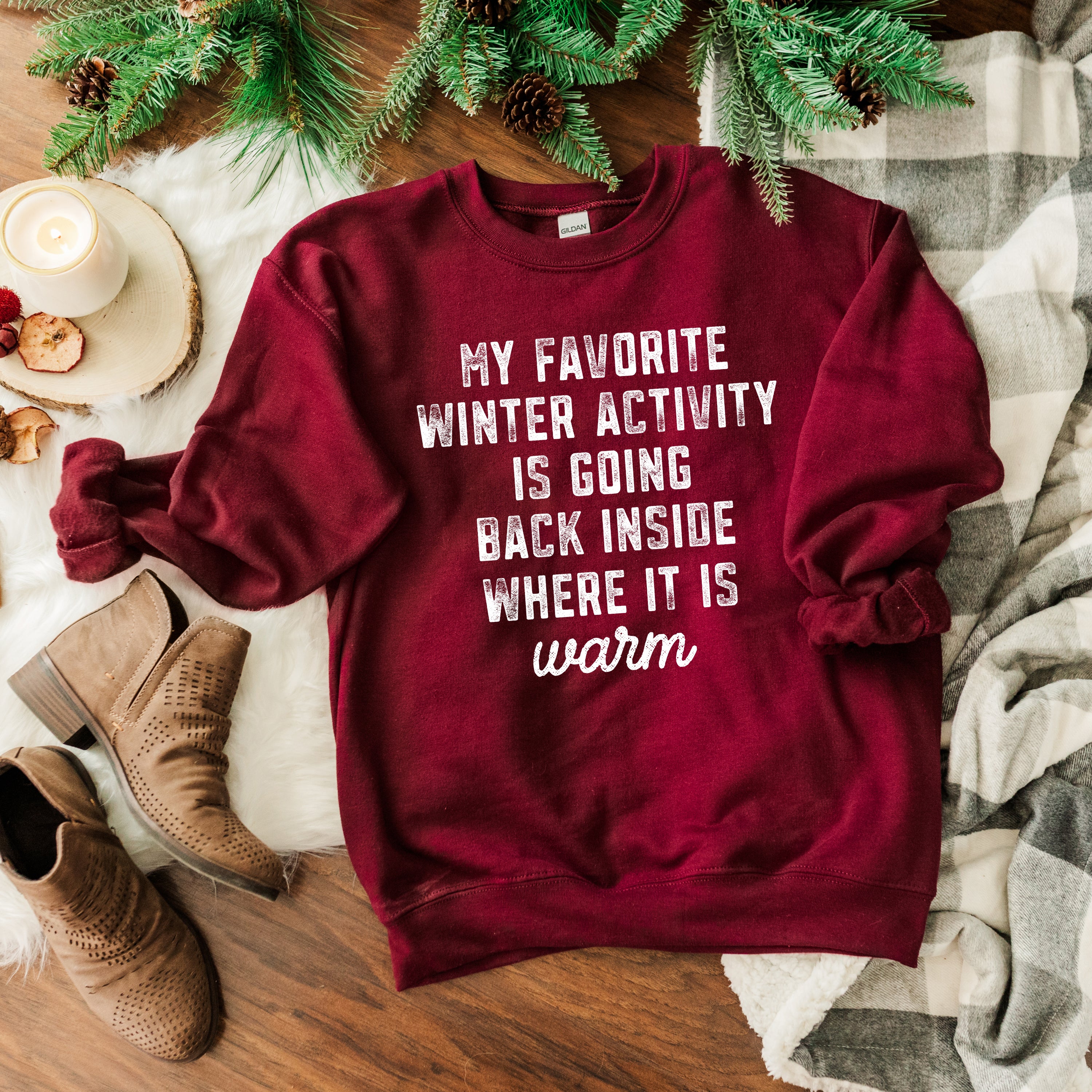 My Favorite Winter Activity | Sweatshirt