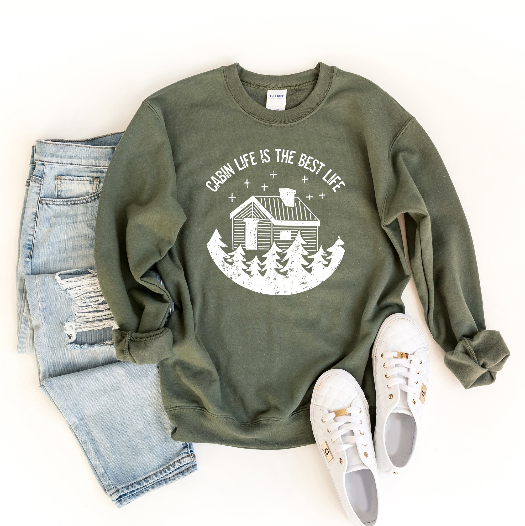 Cabin Life Is The Best Life | Sweatshirt