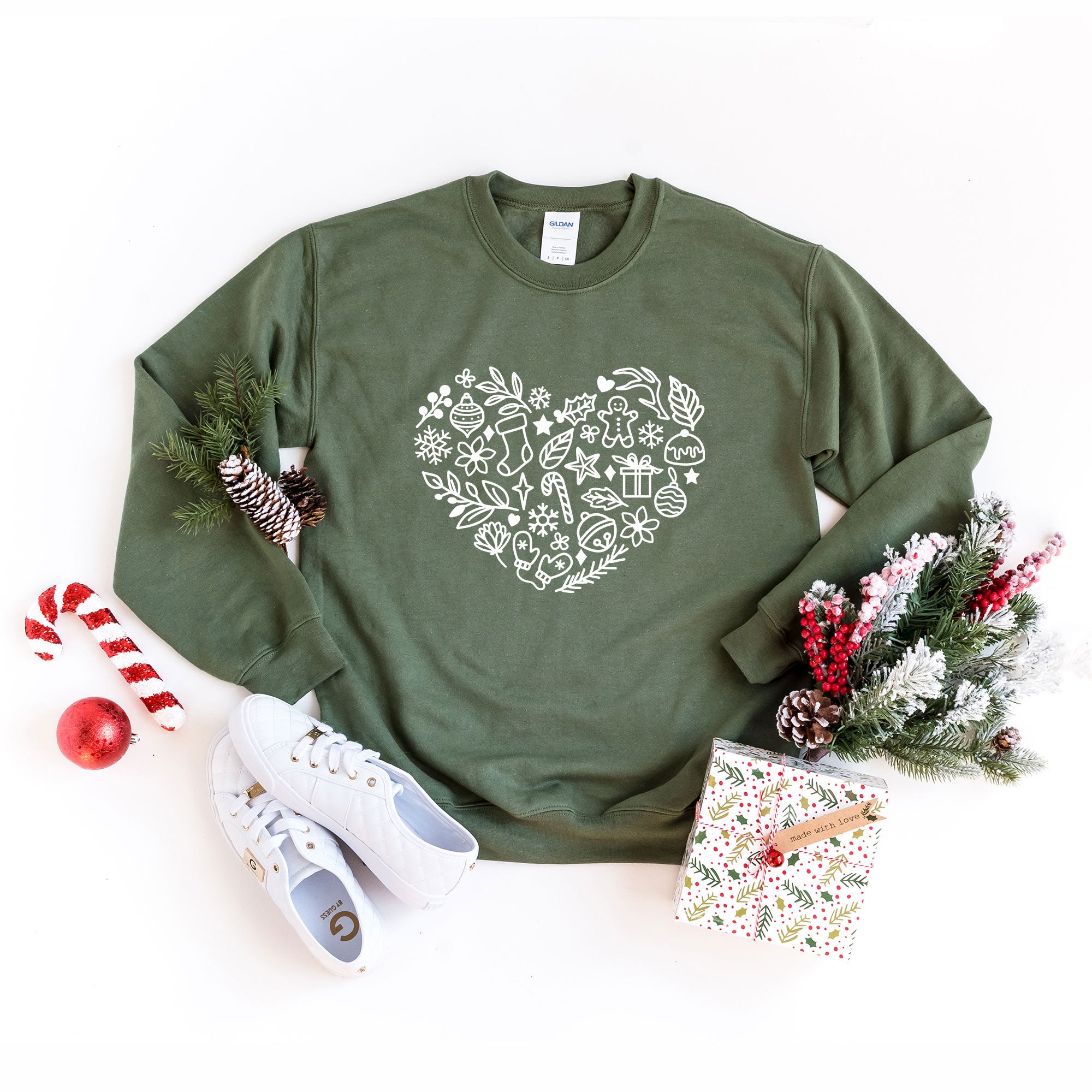 Christmas Heart | Sweatshirt