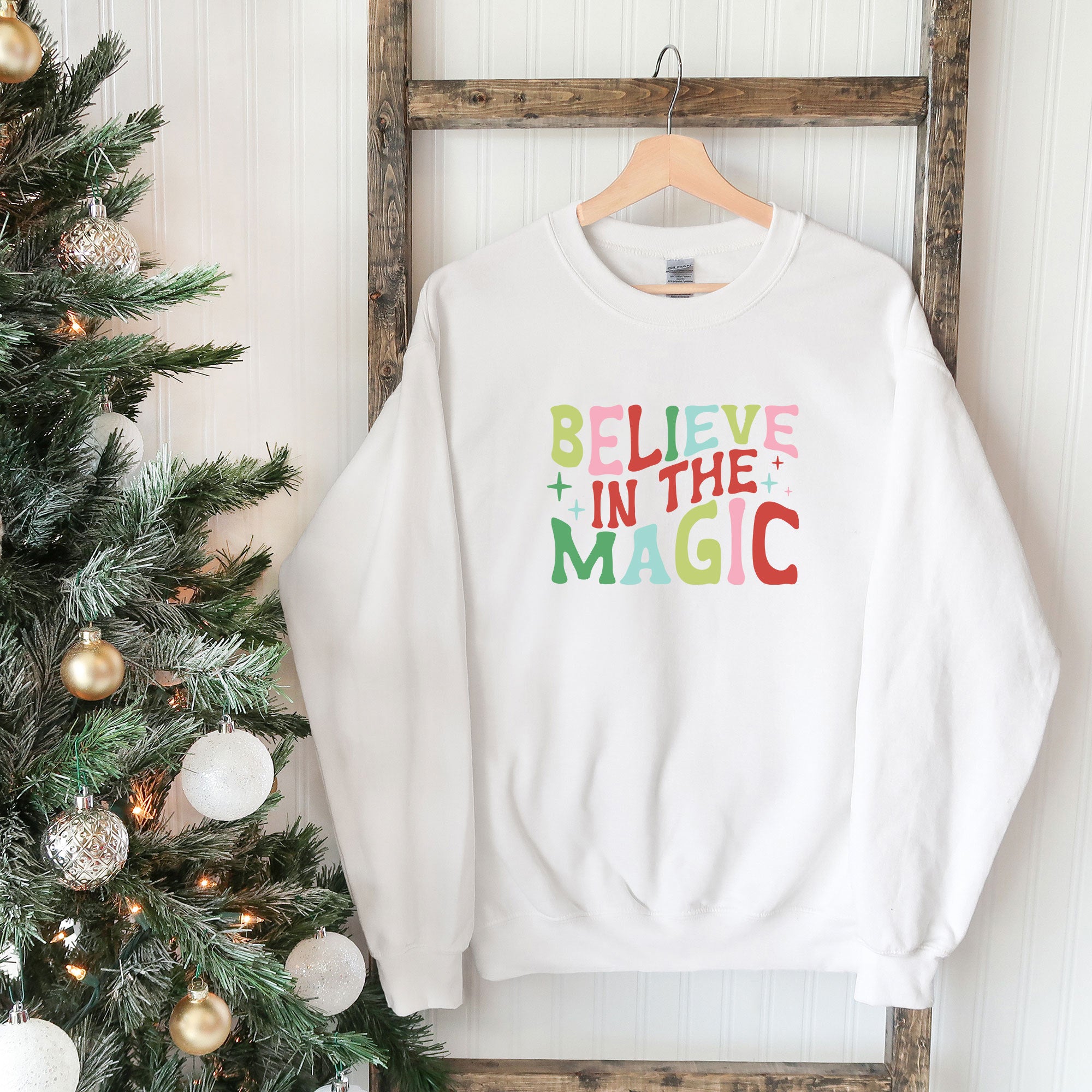 Believe In The Magic Colorful | Sweatshirt