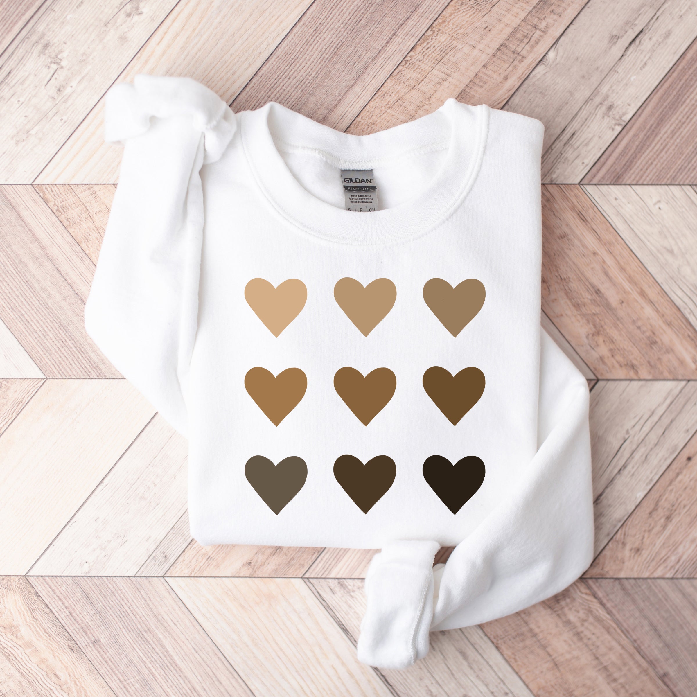 Melanin Hearts | Sweatshirt