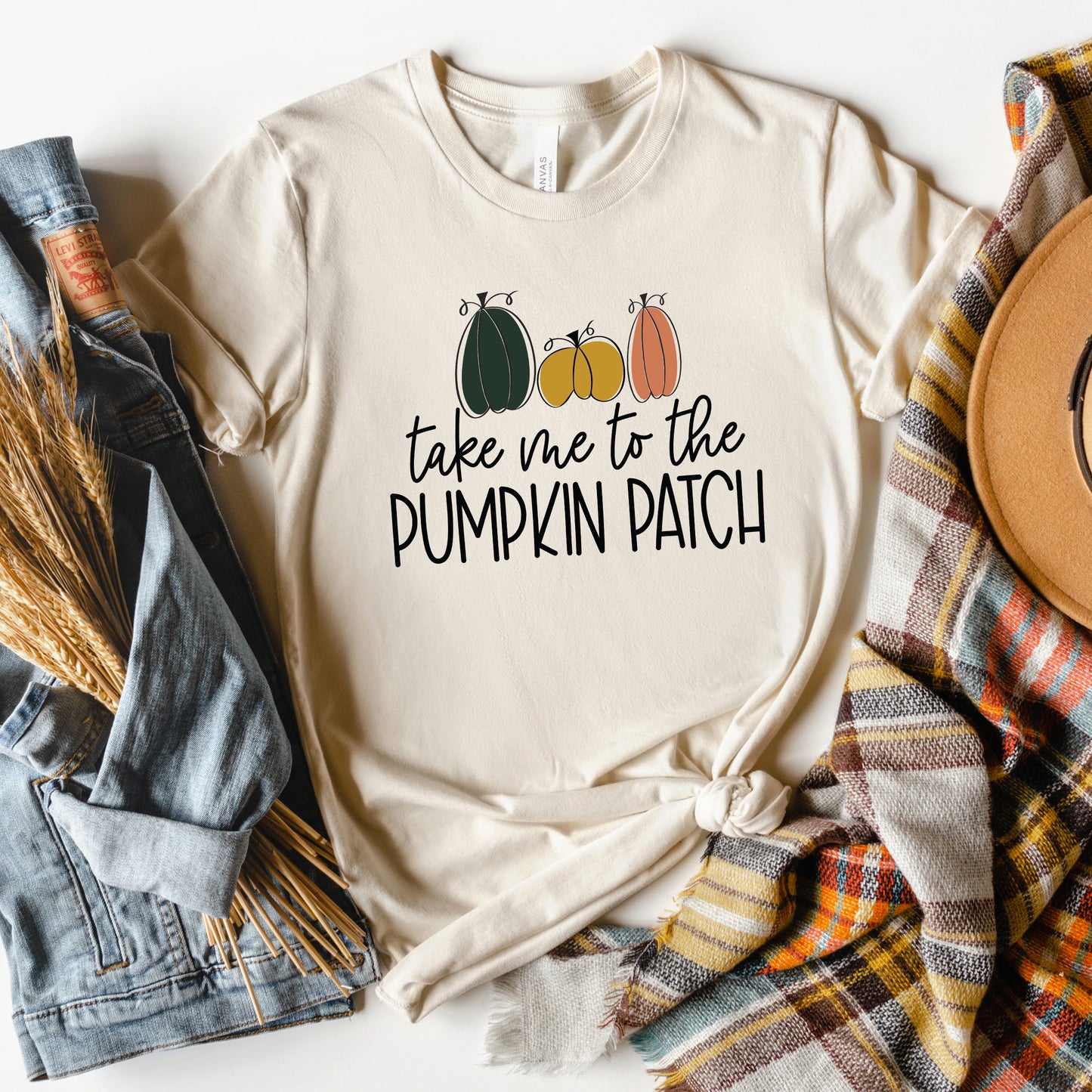 Take Me To The Pumpkin Patch | Short Sleeve Graphic Tee