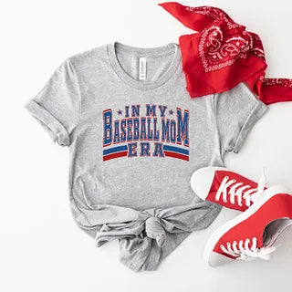 In My Baseball Mom Era | Short Sleeve Graphic Tee