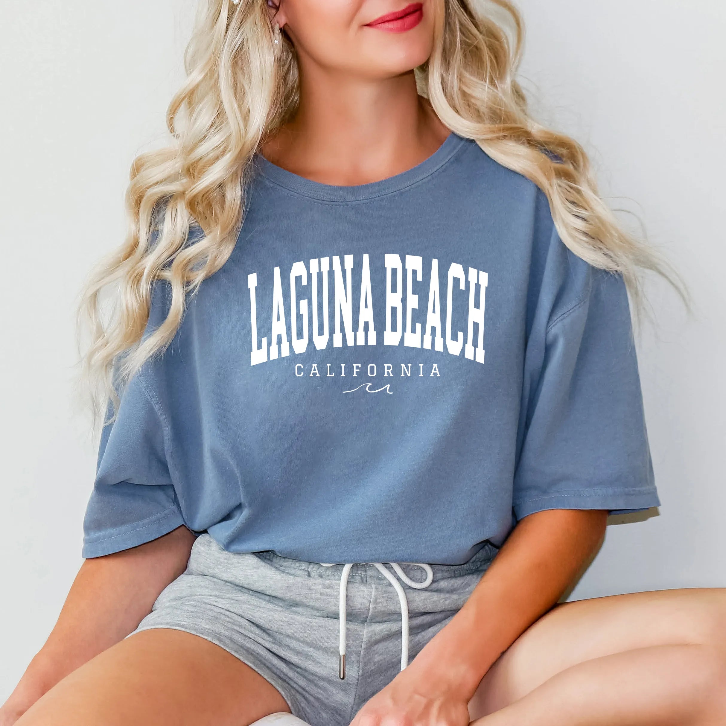 Laguna Beach Bold | Garment Dyed Short Sleeve Tee