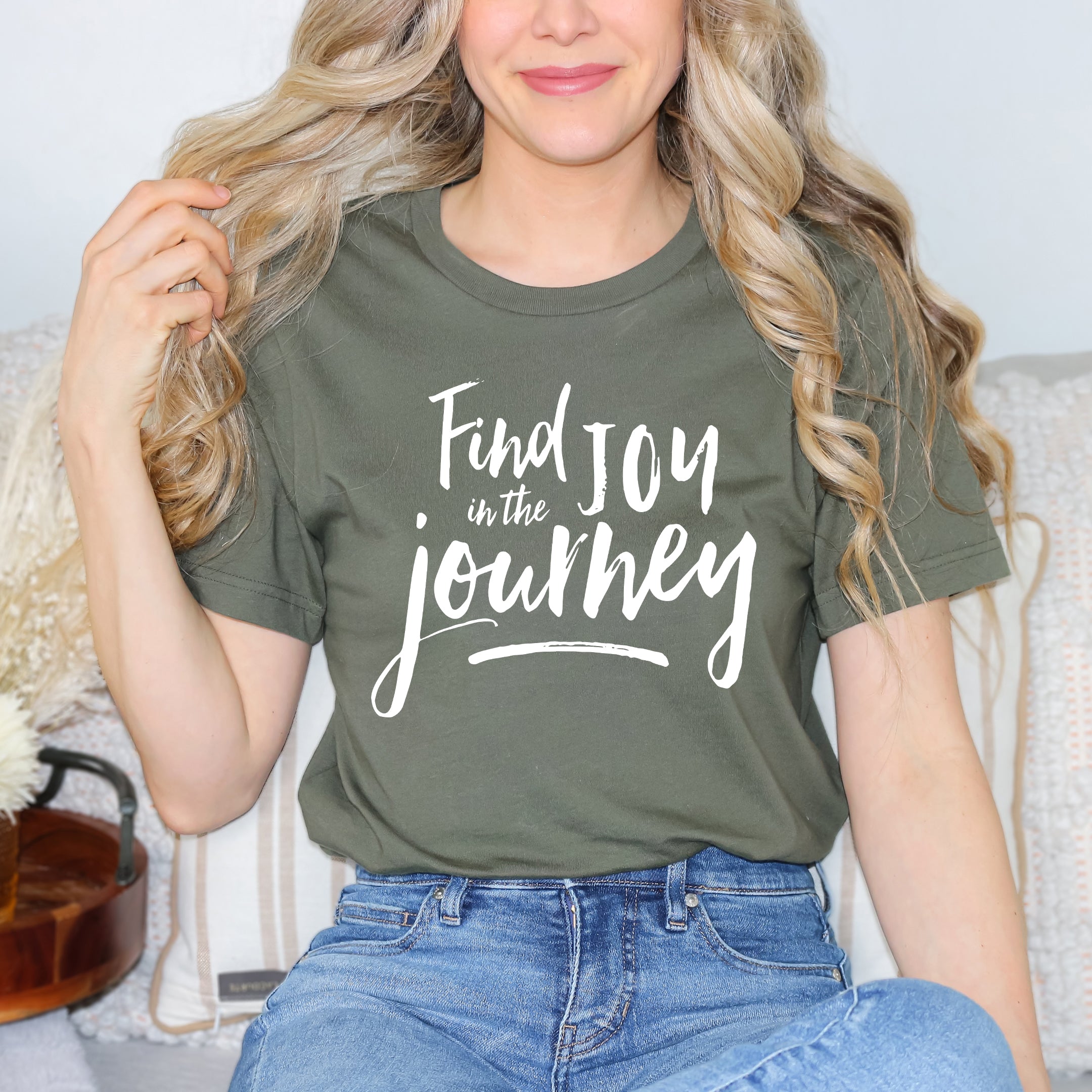 Find Joy In The Journey | Short Sleeve Crew Neck