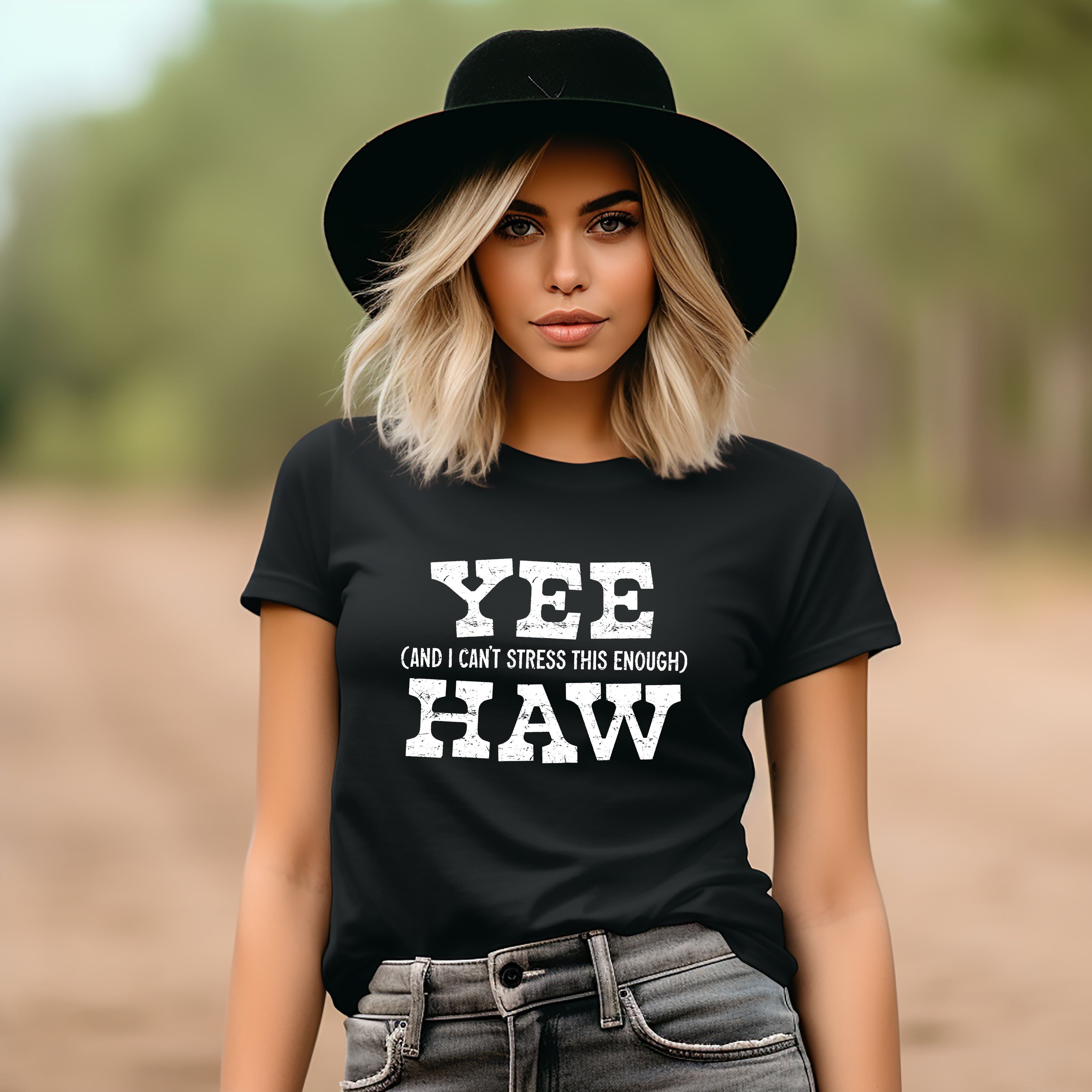 Yee Haw Stress | Short Sleeve Graphic Tee