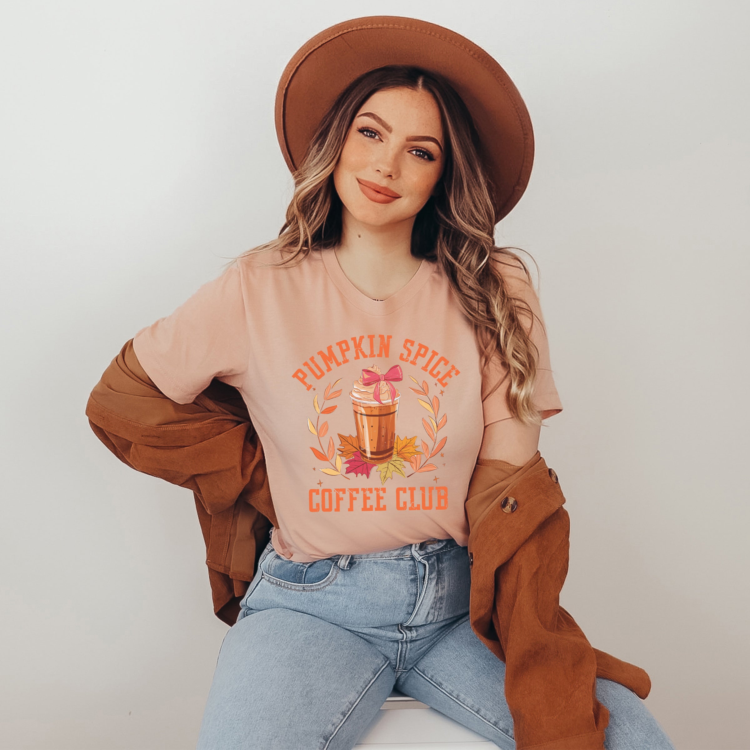 Coquette Pumpkin Spice Coffee | Short Sleeve Graphic Tee