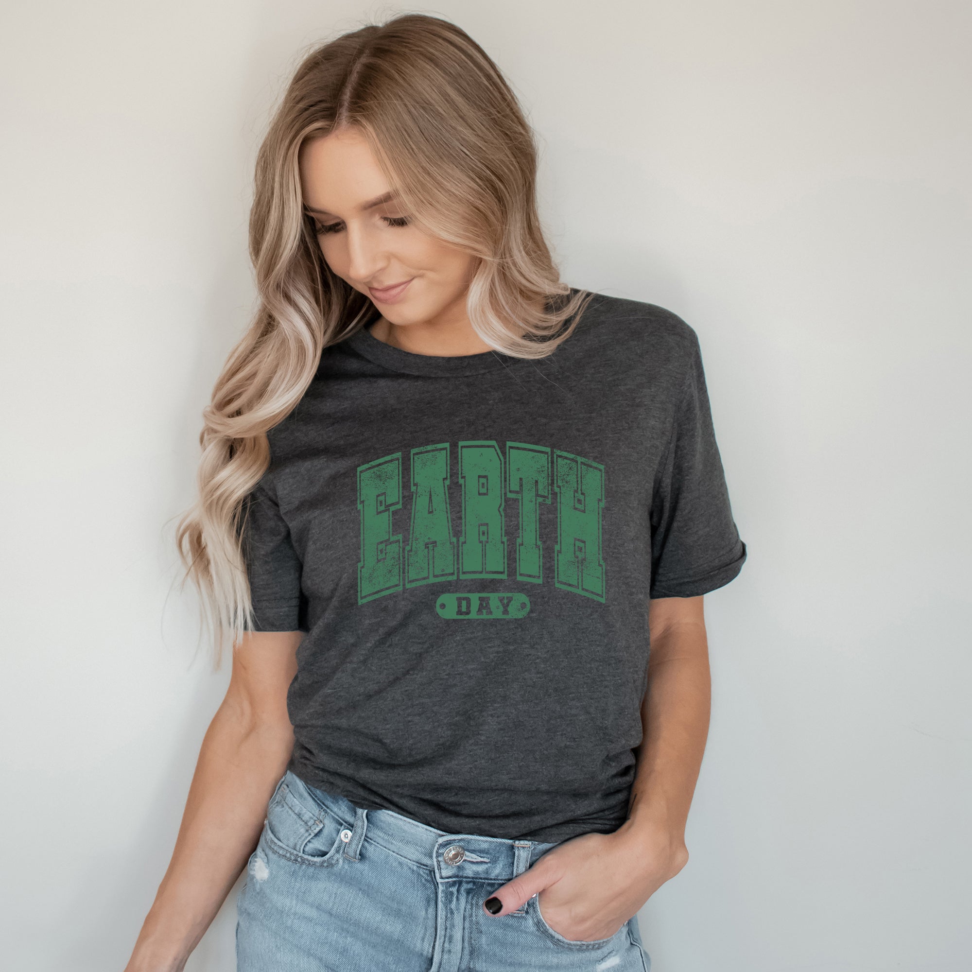 Earth Day Varsity | Short Sleeve Graphic Tee