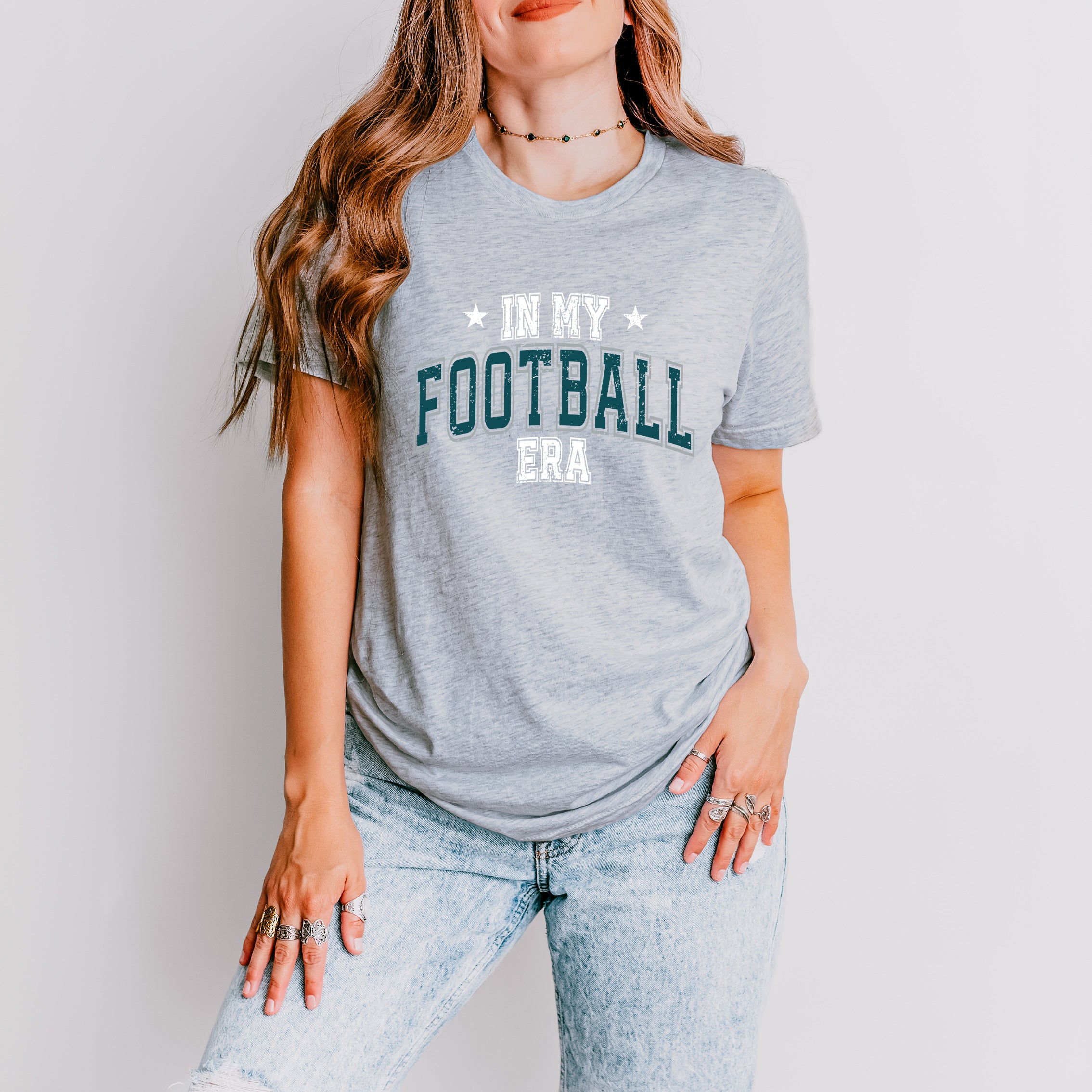 In My Football Era - Green | Short Sleeve Graphic Tee